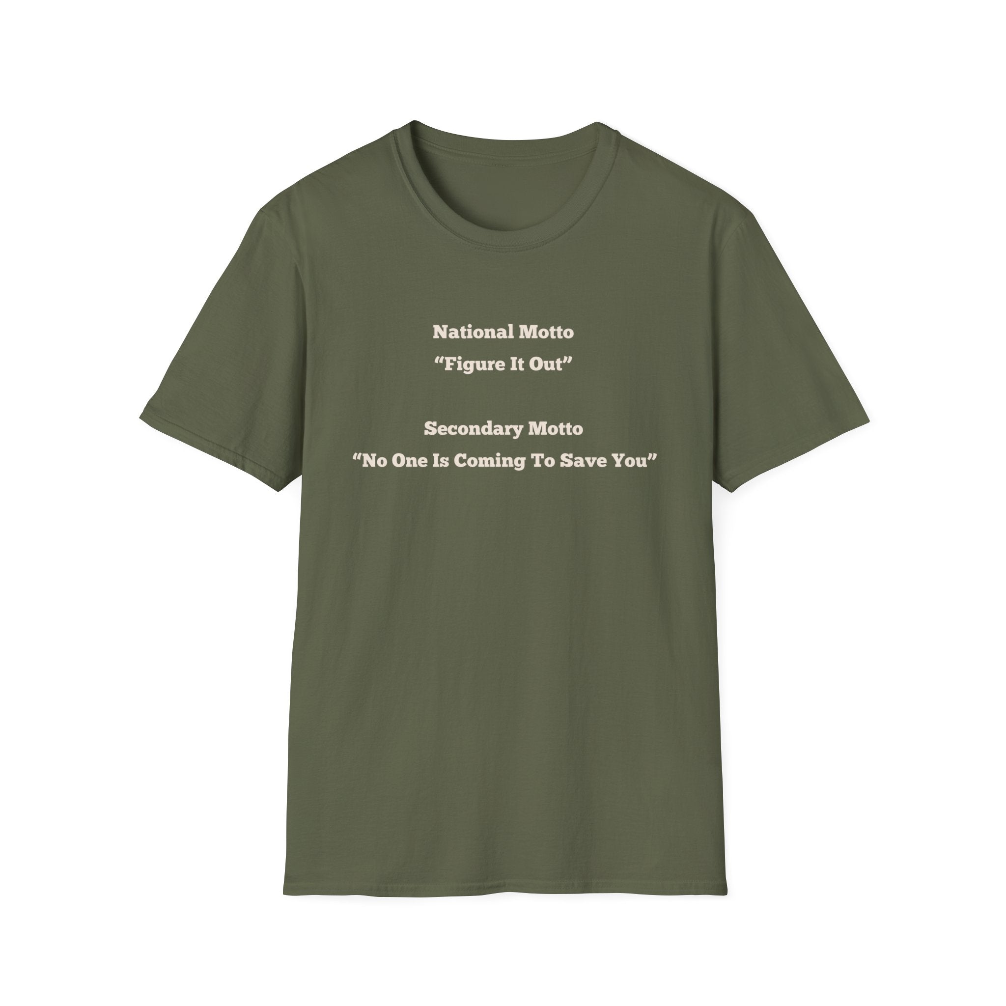 Men's Relaxed Tee - Motto Figure it Out