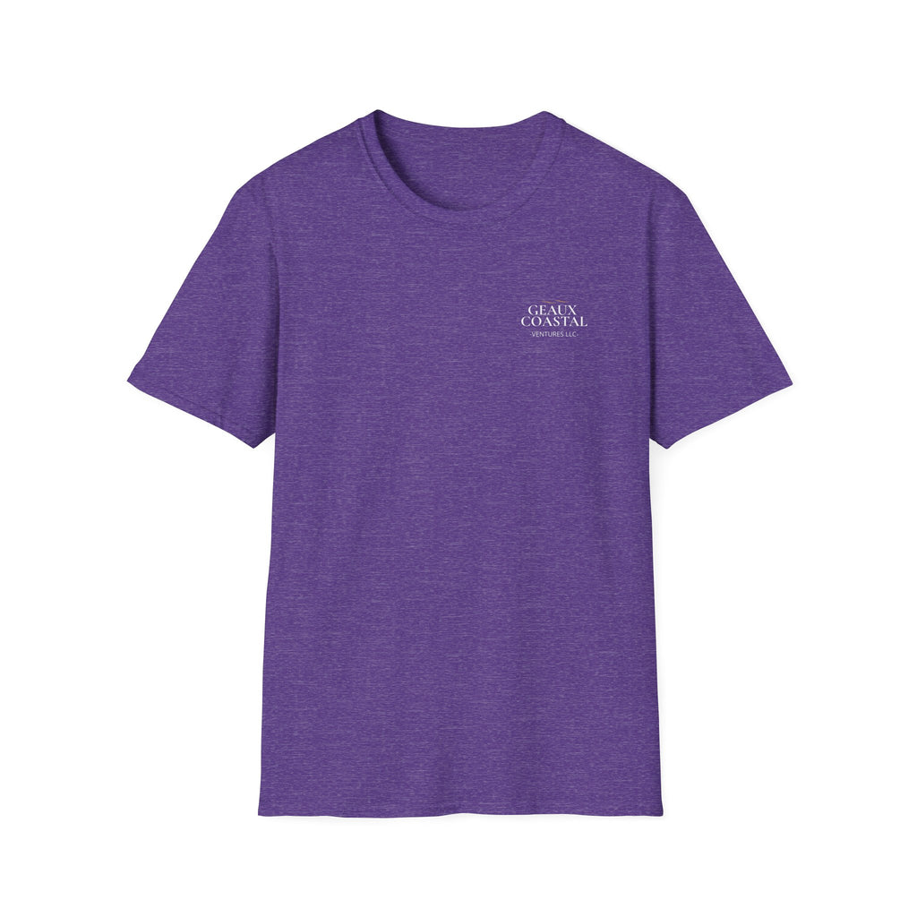 Men and Women - Soft Relaxed Tee- God why he's been leading you through deep waters