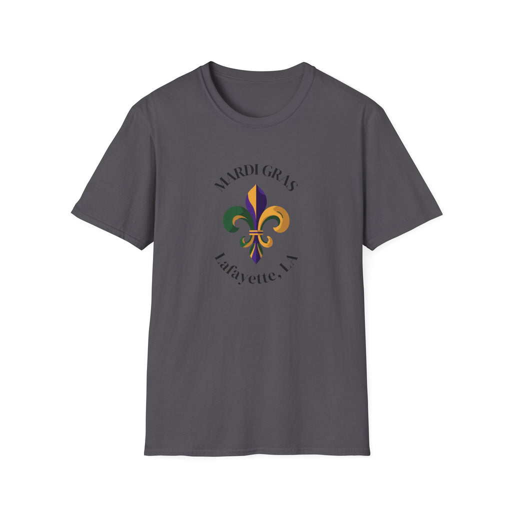Relaxed Tee Men and Women  Mardi Gras Lafayette La