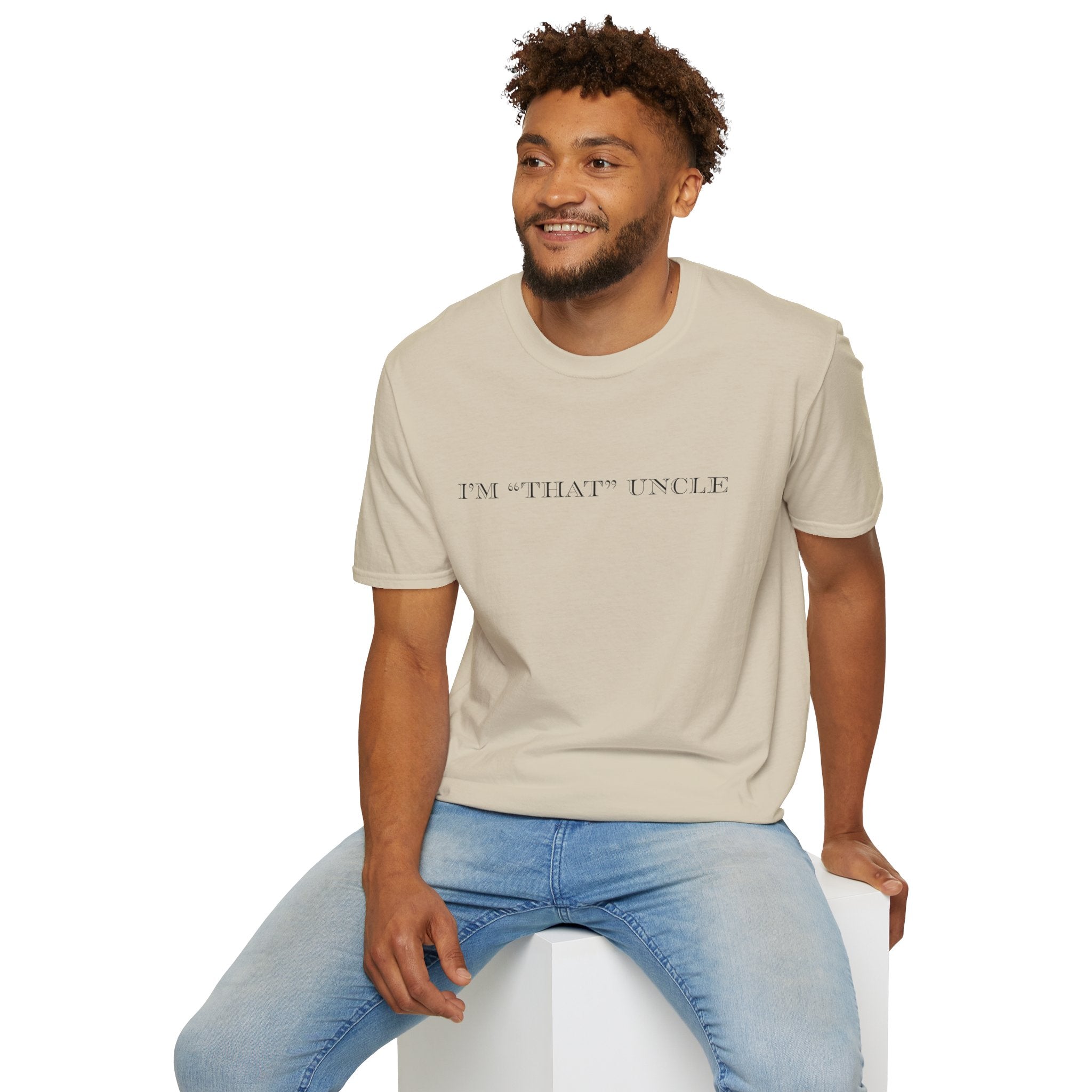 Men's Soft Relaxed Fit T Shirt - I am that uncle