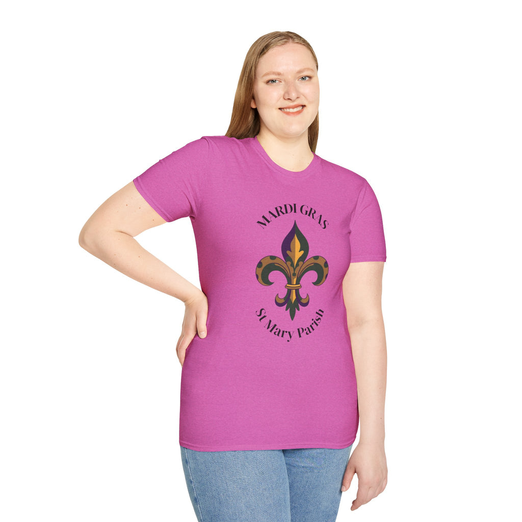 Relaxed Tee Men and Women- Mardi Gras St Mary Parish