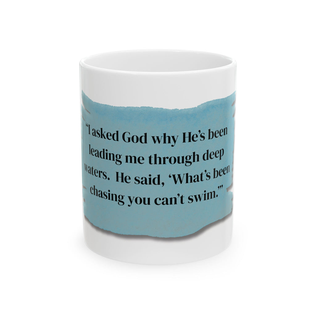 Ceramic Mug, (11oz, 15oz) - Cozzy Mug -  God has been leading