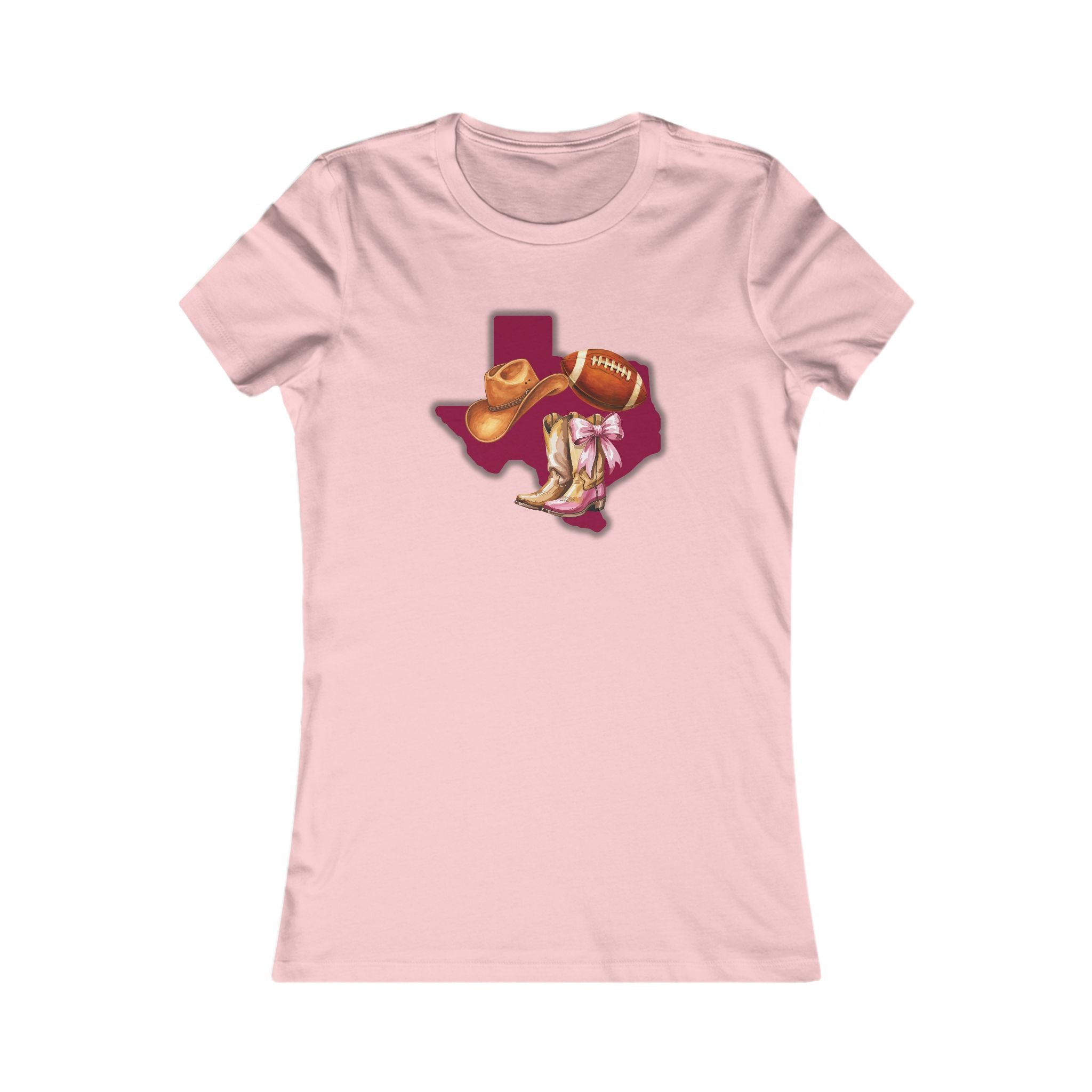 Women's Favorite Tee - Fitted and Soft "texas" "aggies" "Cowboys" "football"