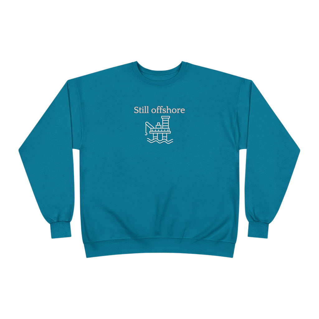 Relaxed Soft Ladies Sweatshirt - He's Offshore - oilfield