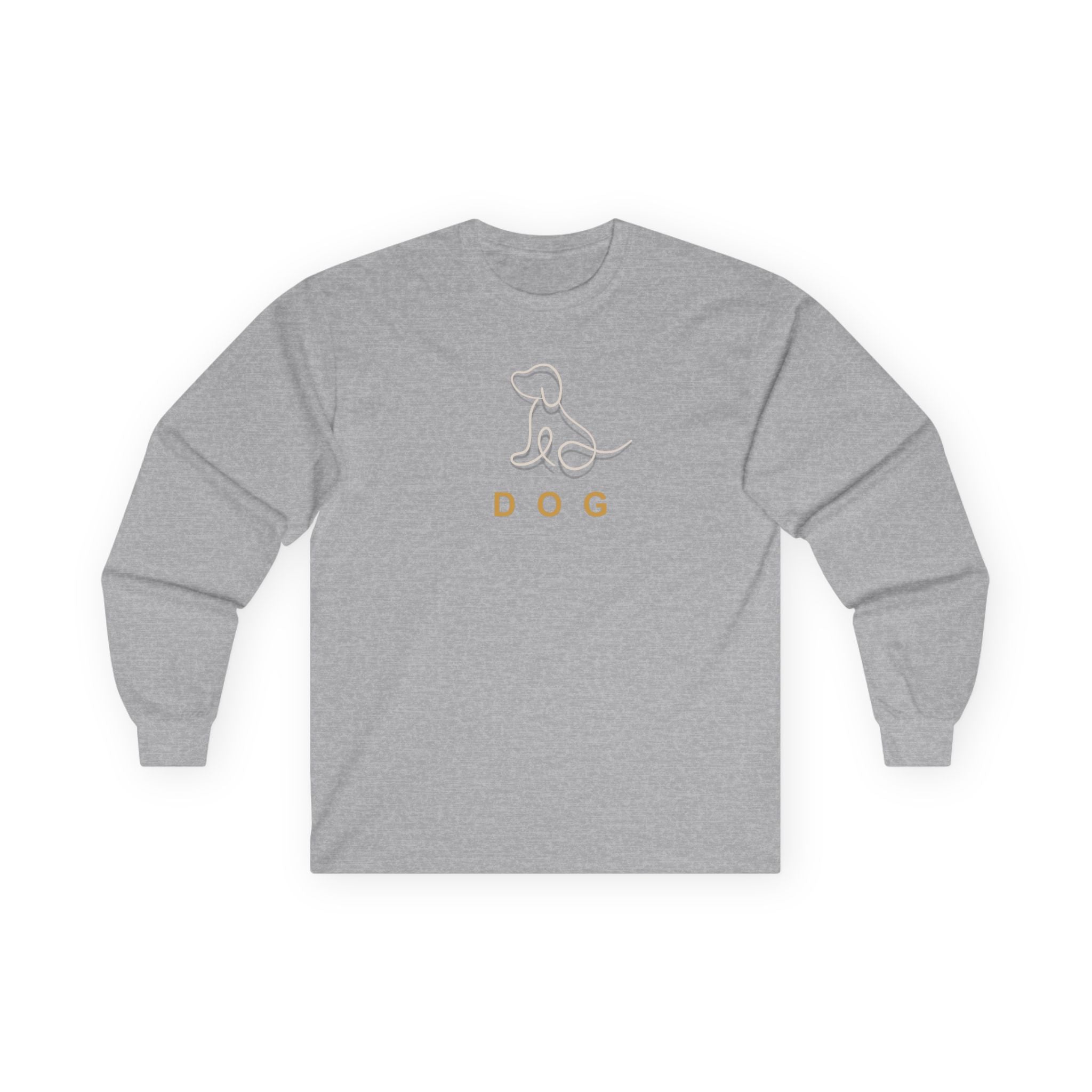 Normal Fit Long Sleeve Soft Shirt - Men and Women DOG