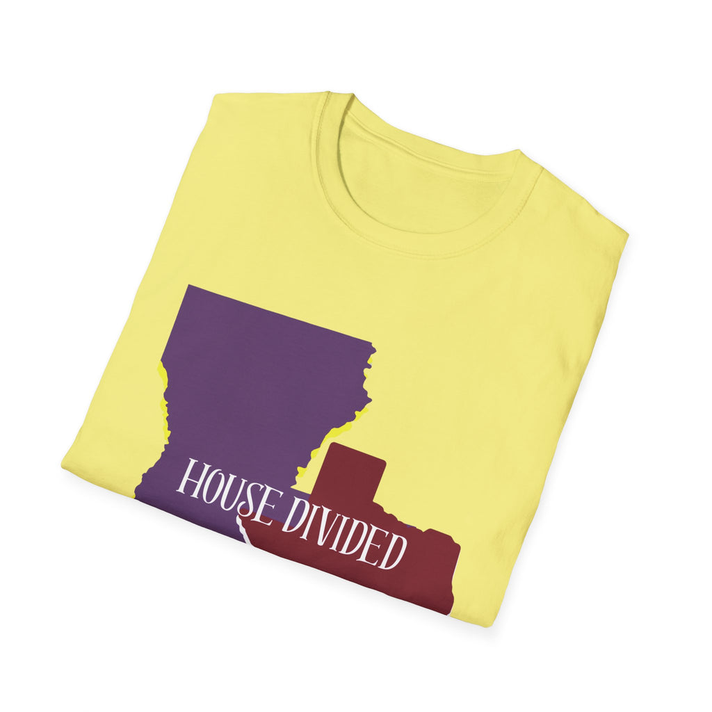 Soft Tee "House Divided"  Men & Women "LSU" "Aggies"