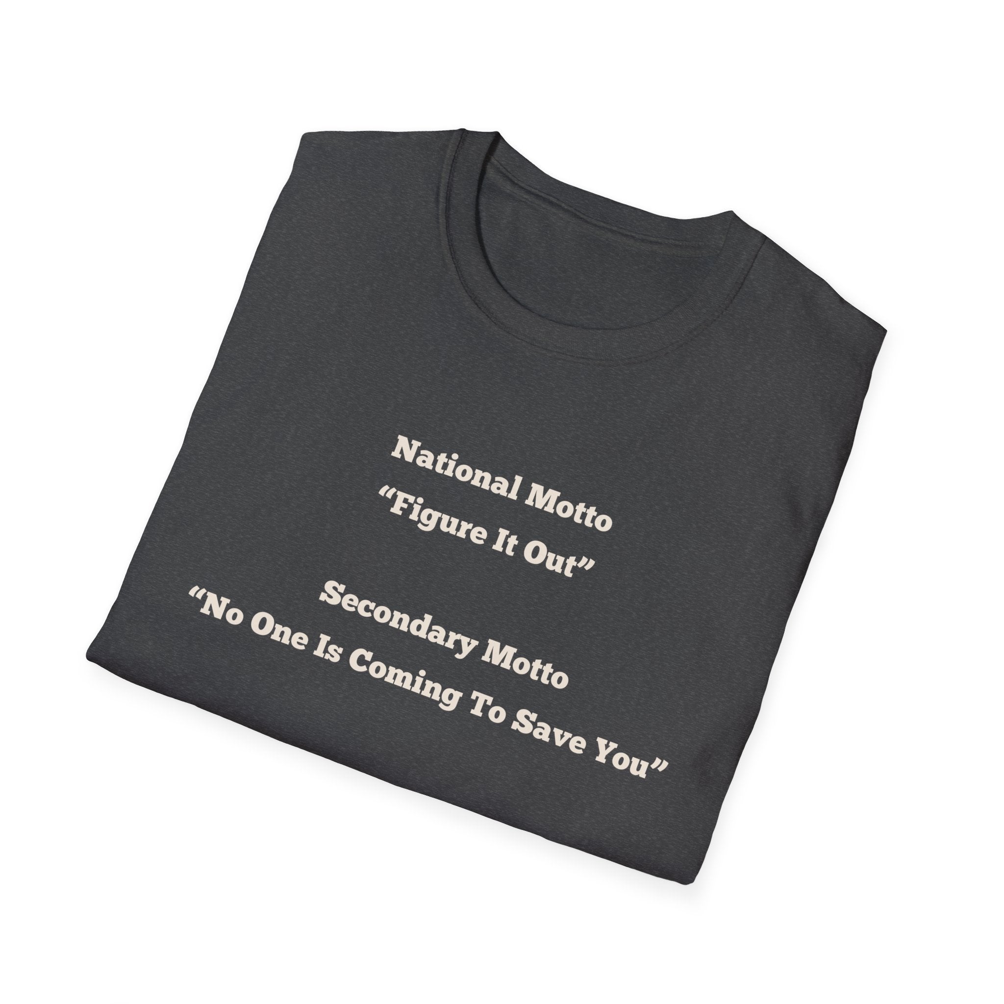 Men's Relaxed Tee - Motto Figure it Out