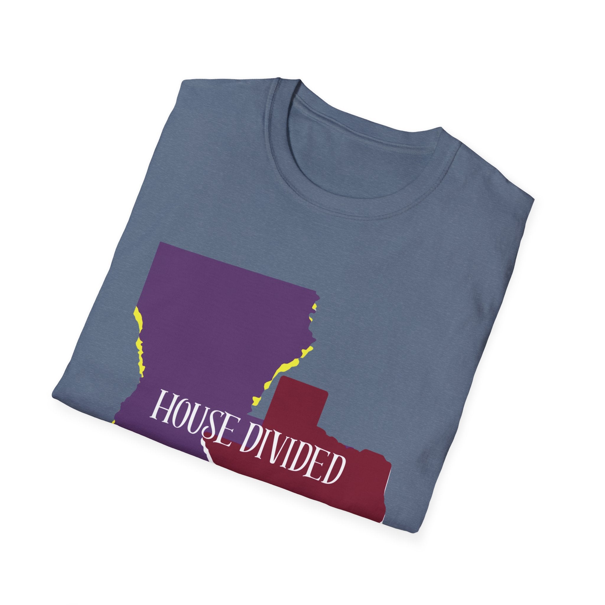 Soft Tee "House Divided"  Men & Women "LSU" "Aggies"