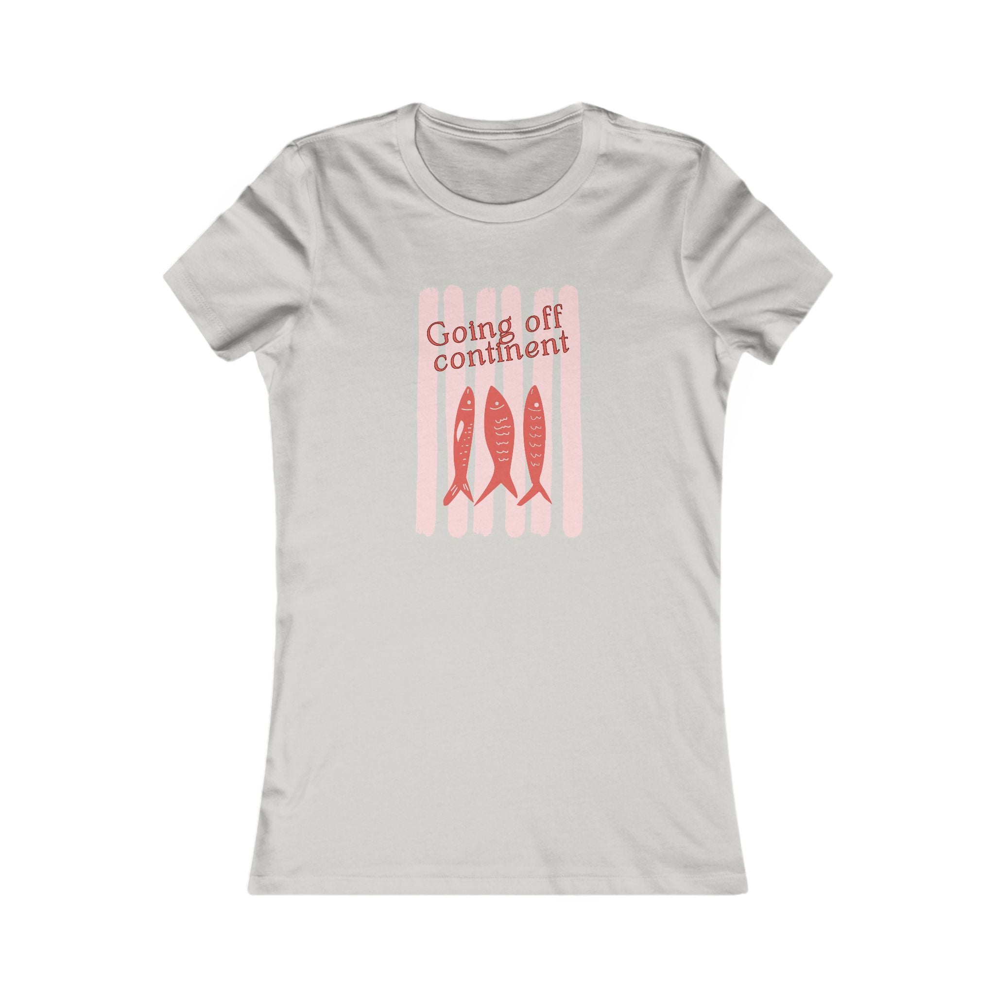 "Off Continent" Women's Fitted Travel T-shirt