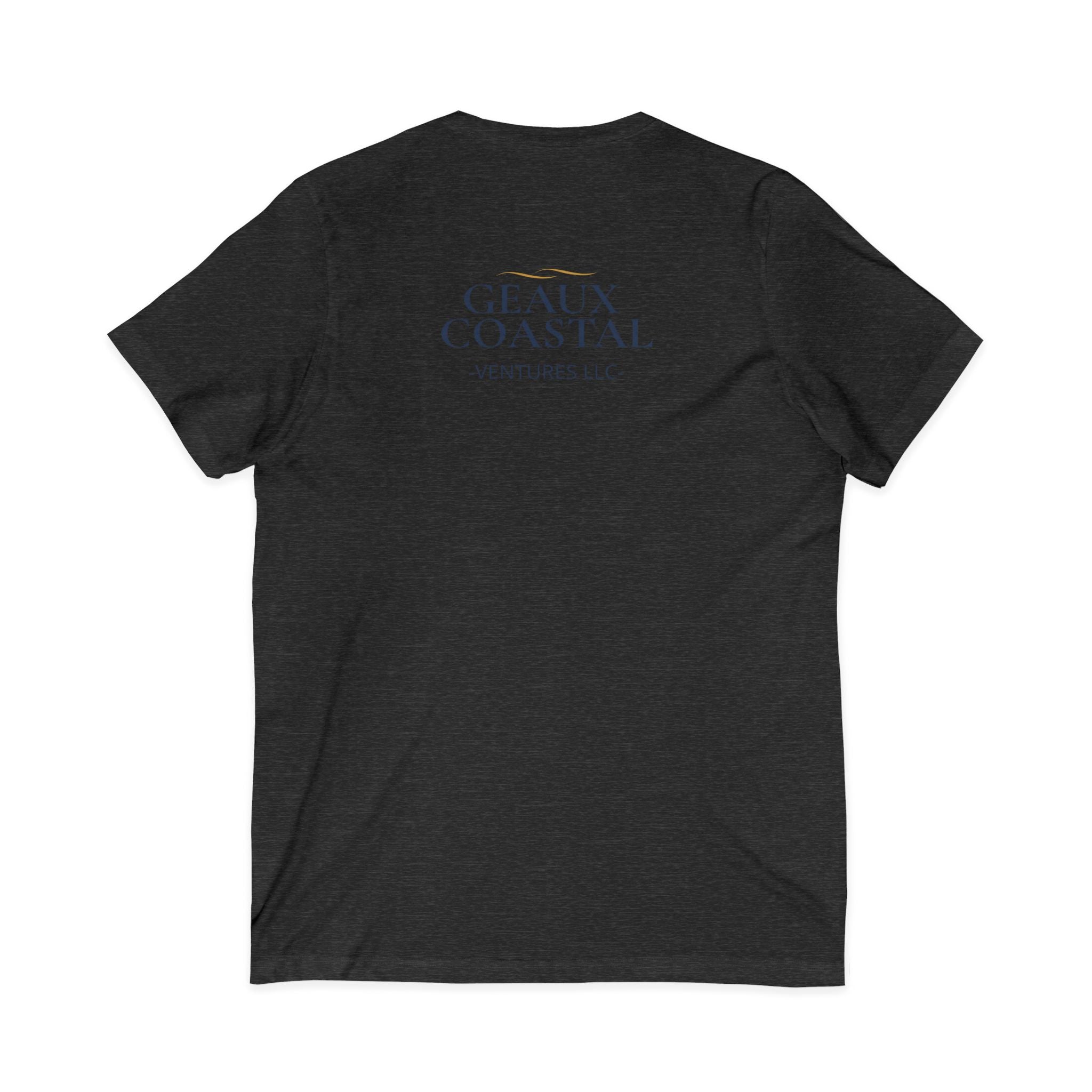 Ladies Jersey Short Sleeve V-Neck Tee- SOFT - Fitted - What is wine is addicted to me
