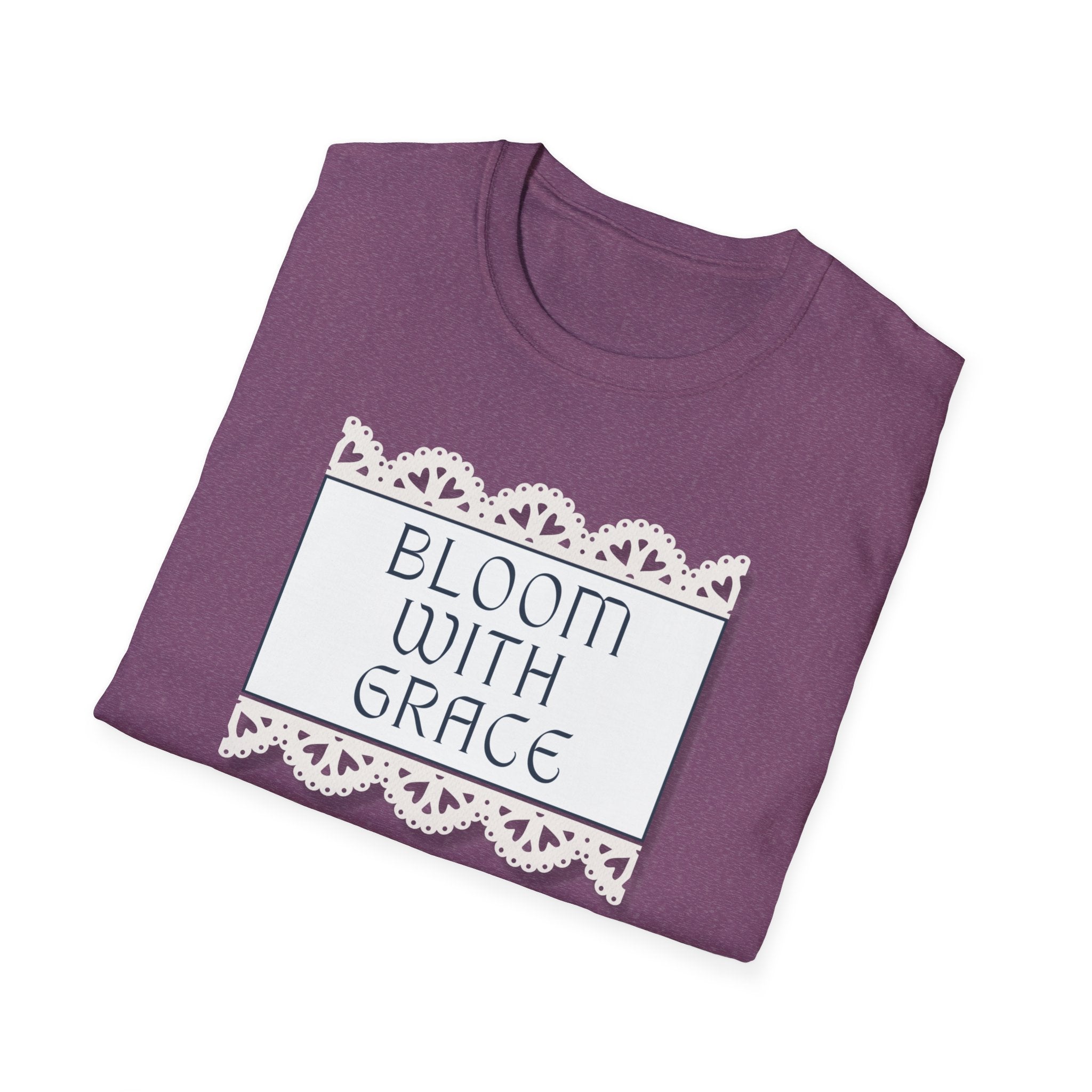 Women's Soft Relaxed Tee -  Bloom with Grace