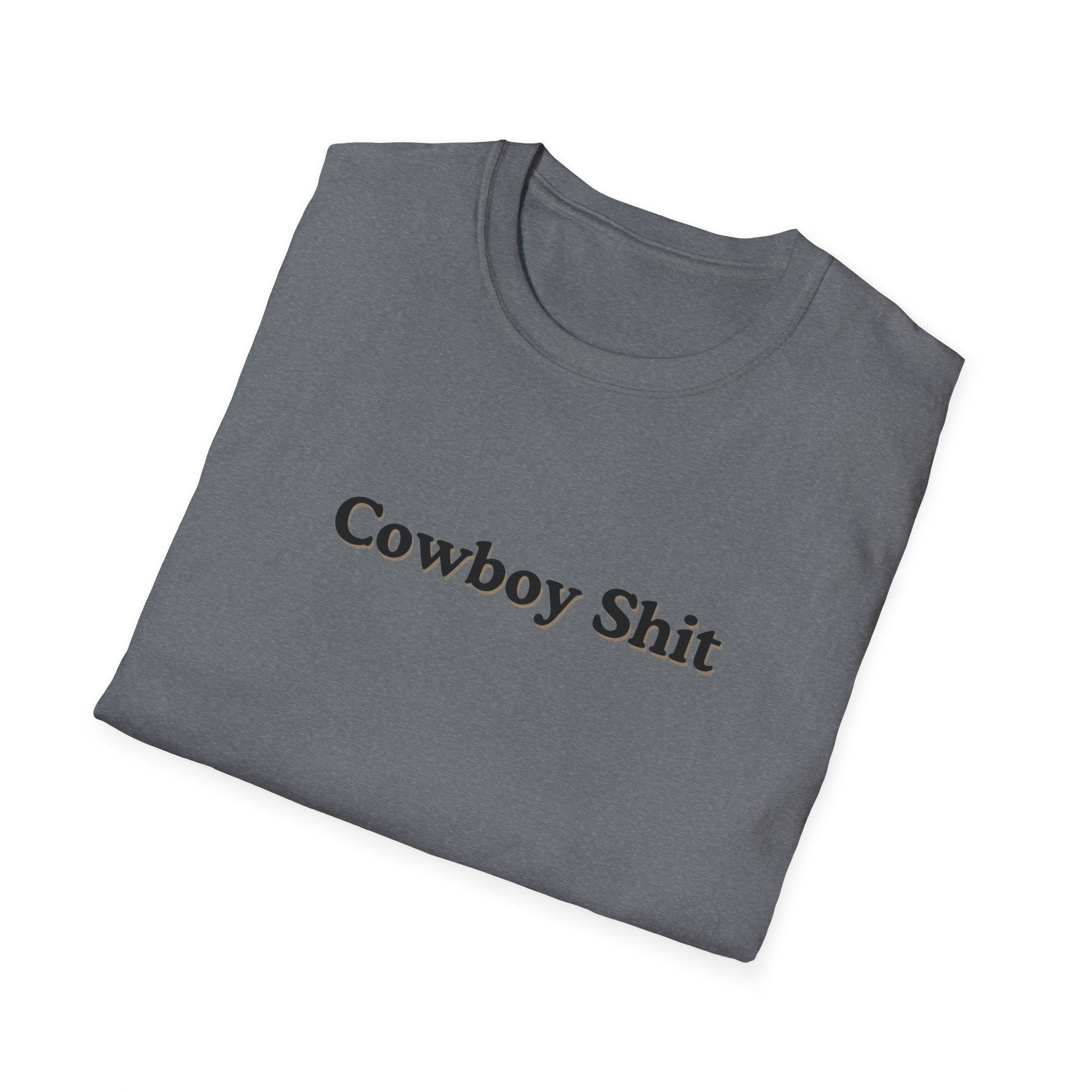 Men's Soft Relaxed Tee Cowboy Shit