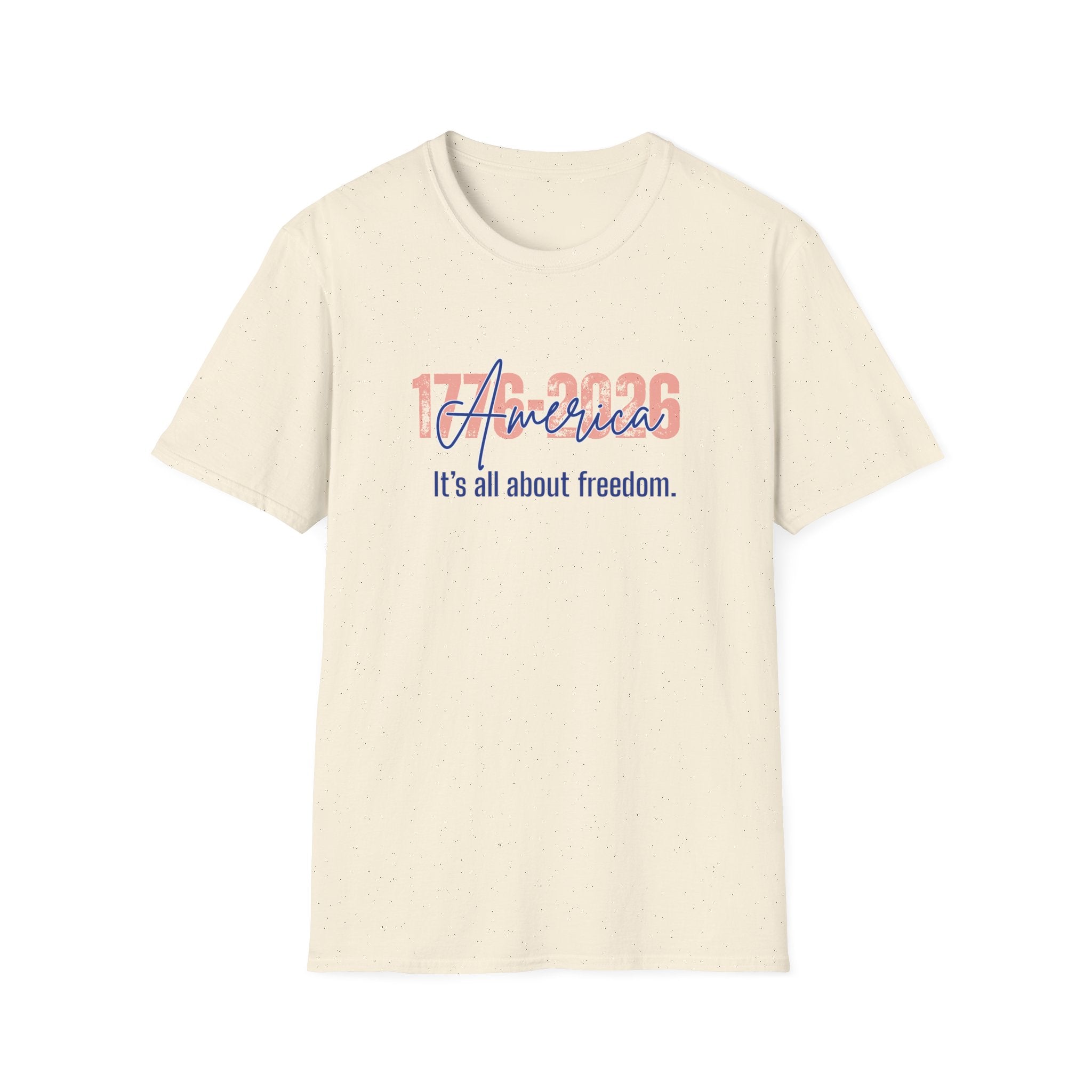 Relaxed Soft Tee Men & Women Its all about freedom
