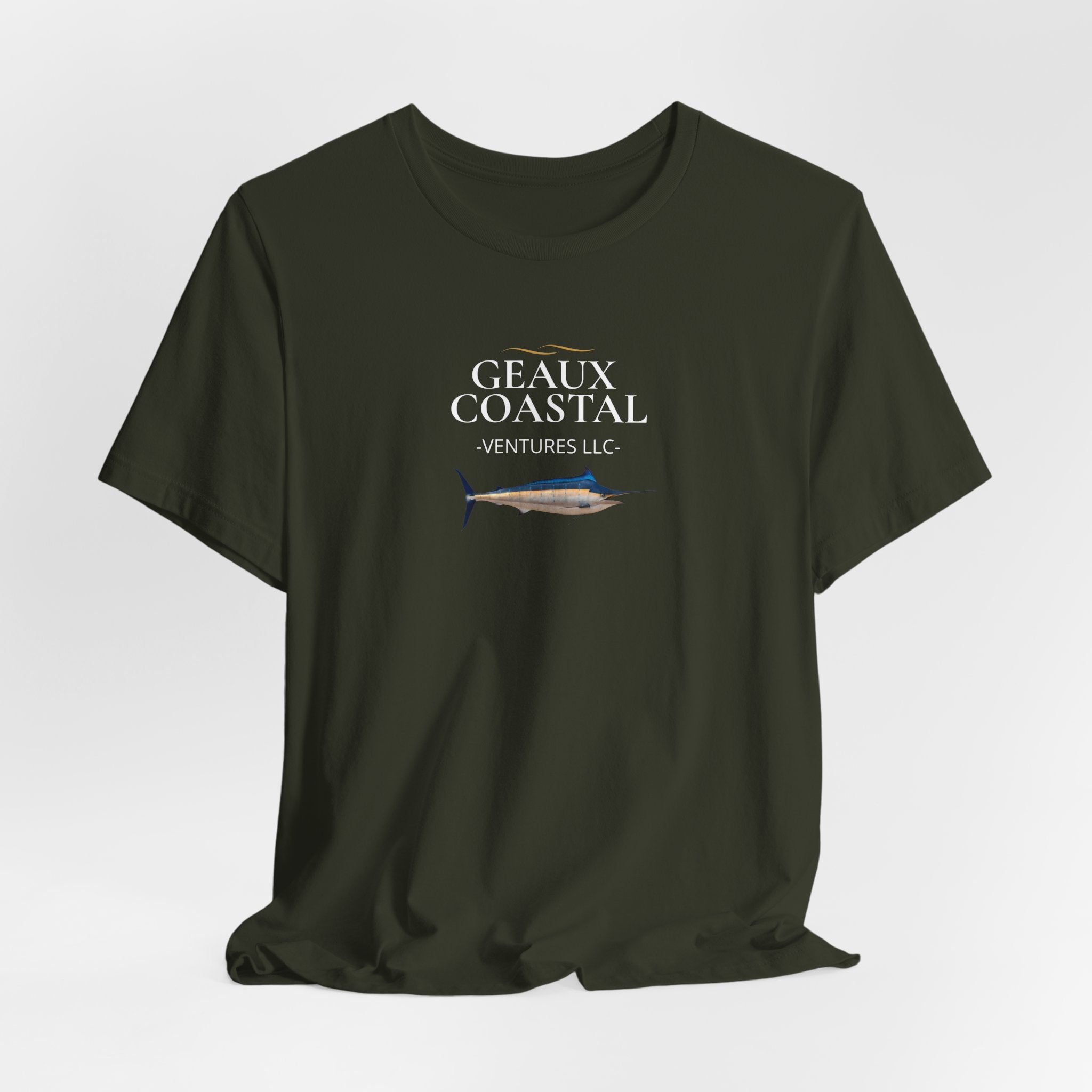 Men's Soft Relaxed Tee - Geaux Costal Marlin