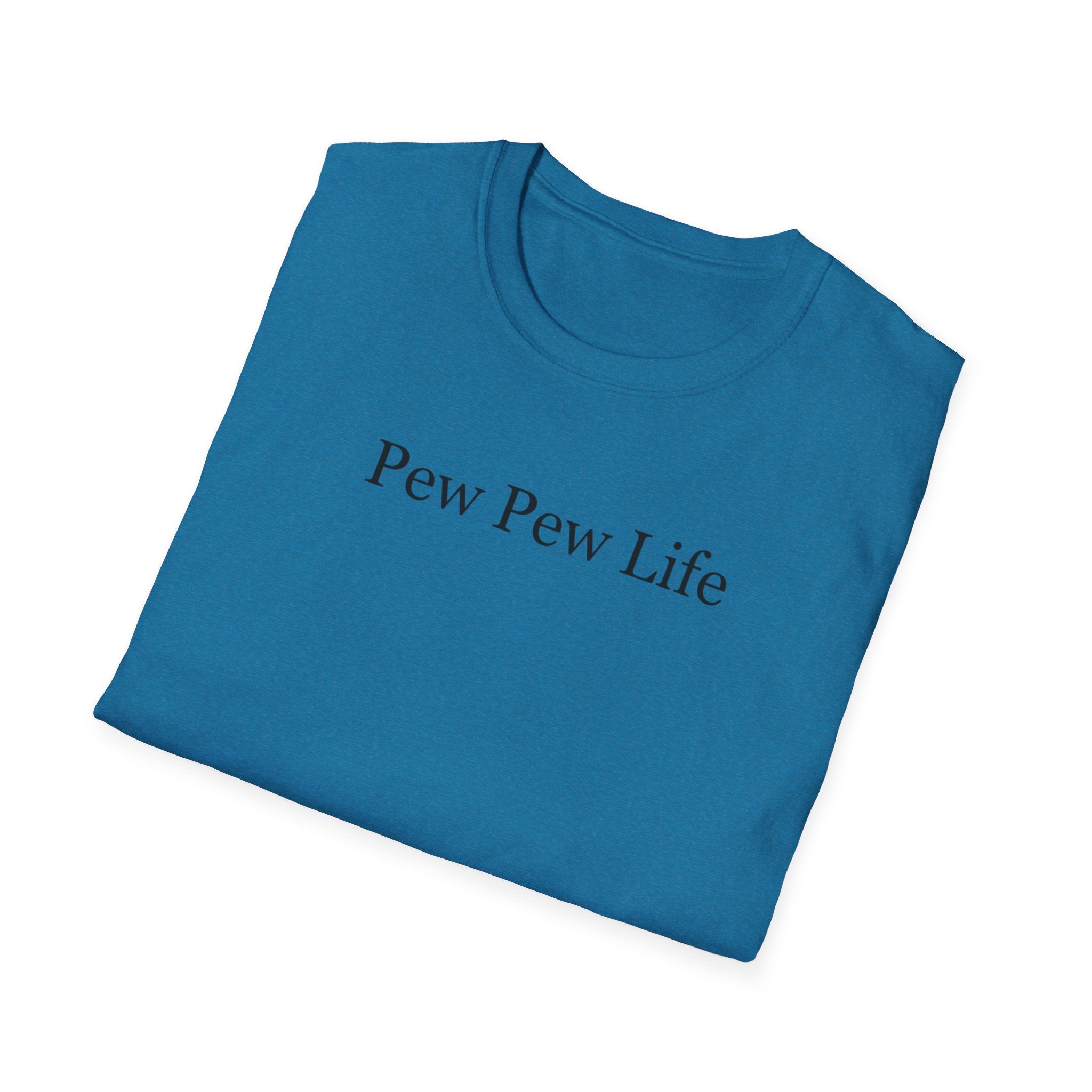 Relaxed Men's Tee - Pew Pew Life