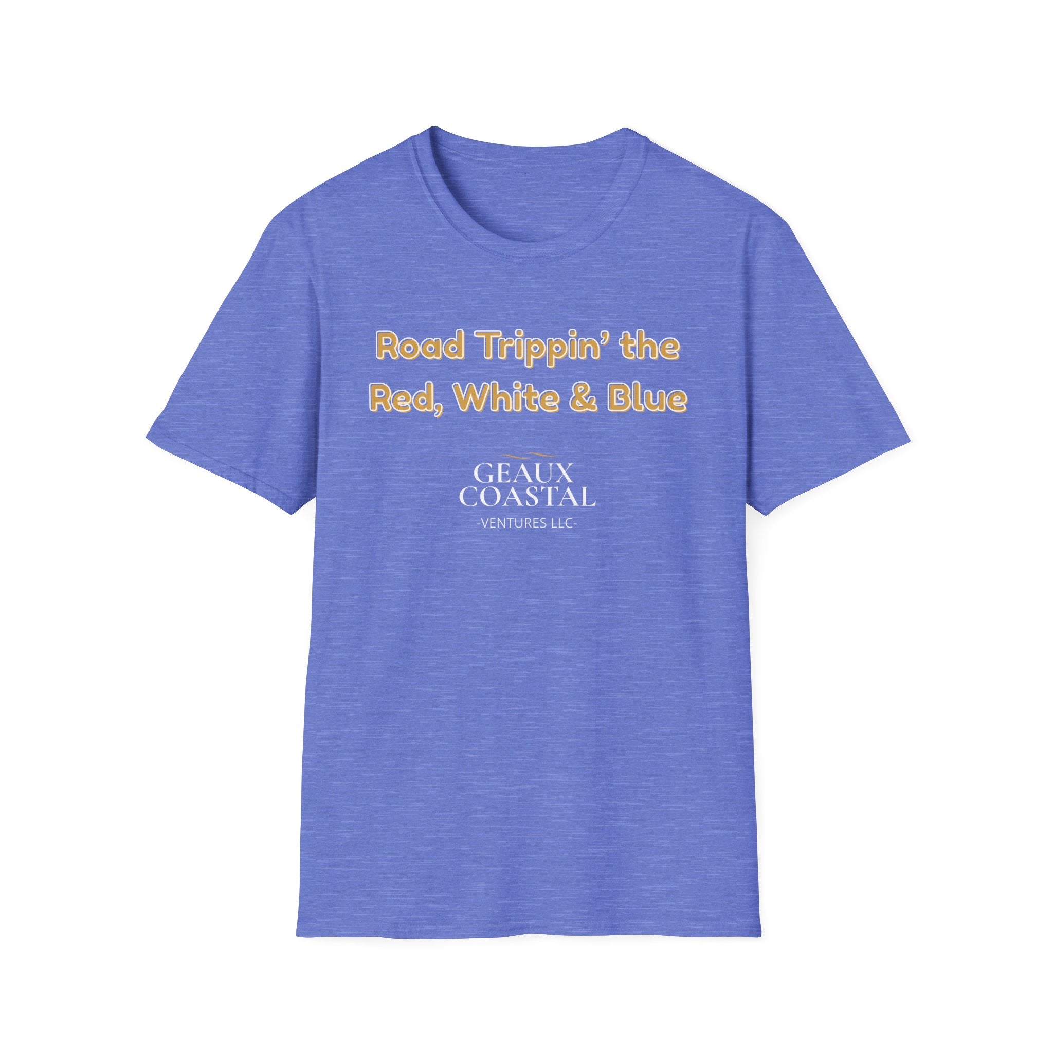 Men or Women Relaxed Soft Tee -  Road Tripping the USA