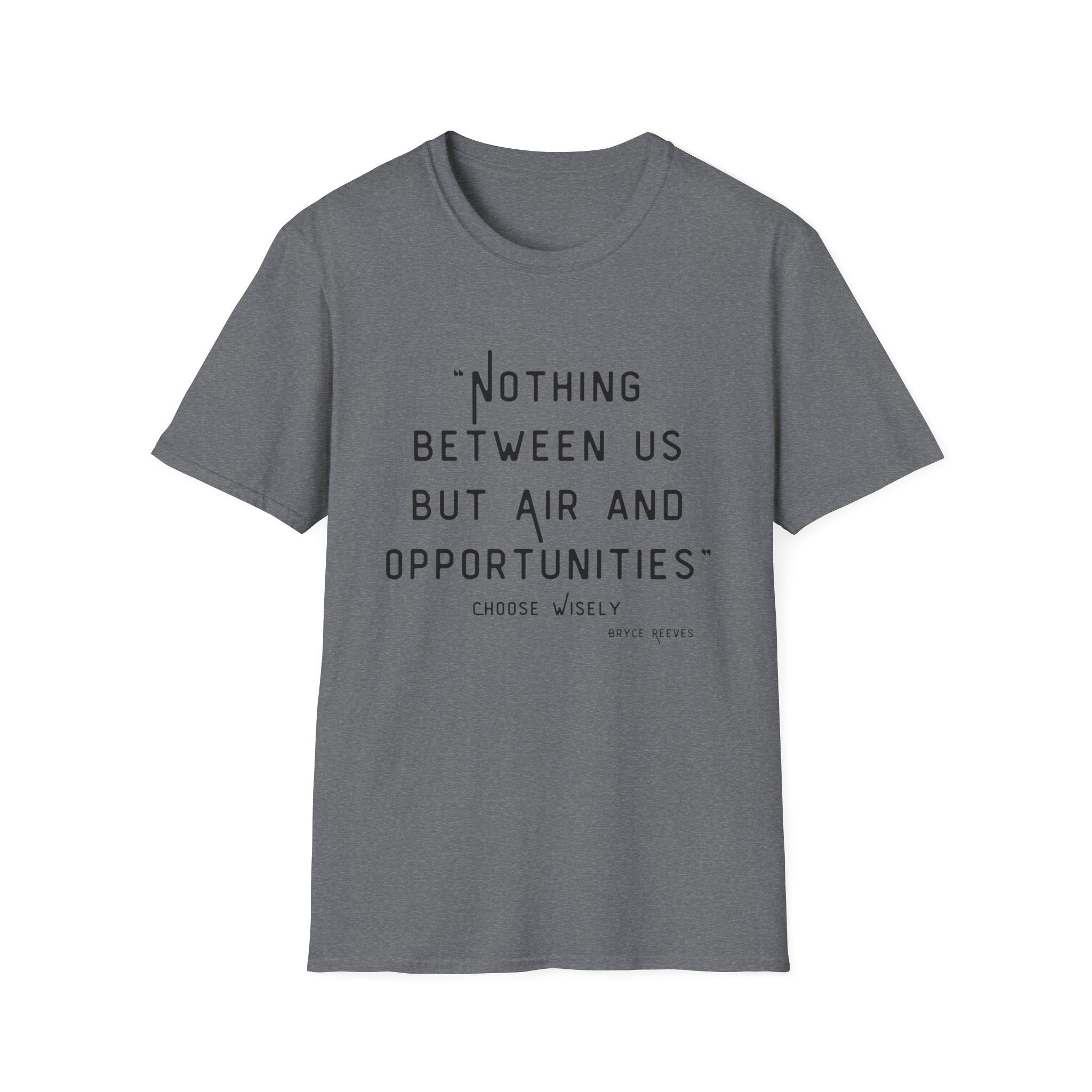 Softstyle T-Shirt  "Air & Opportunities"  Men & Women