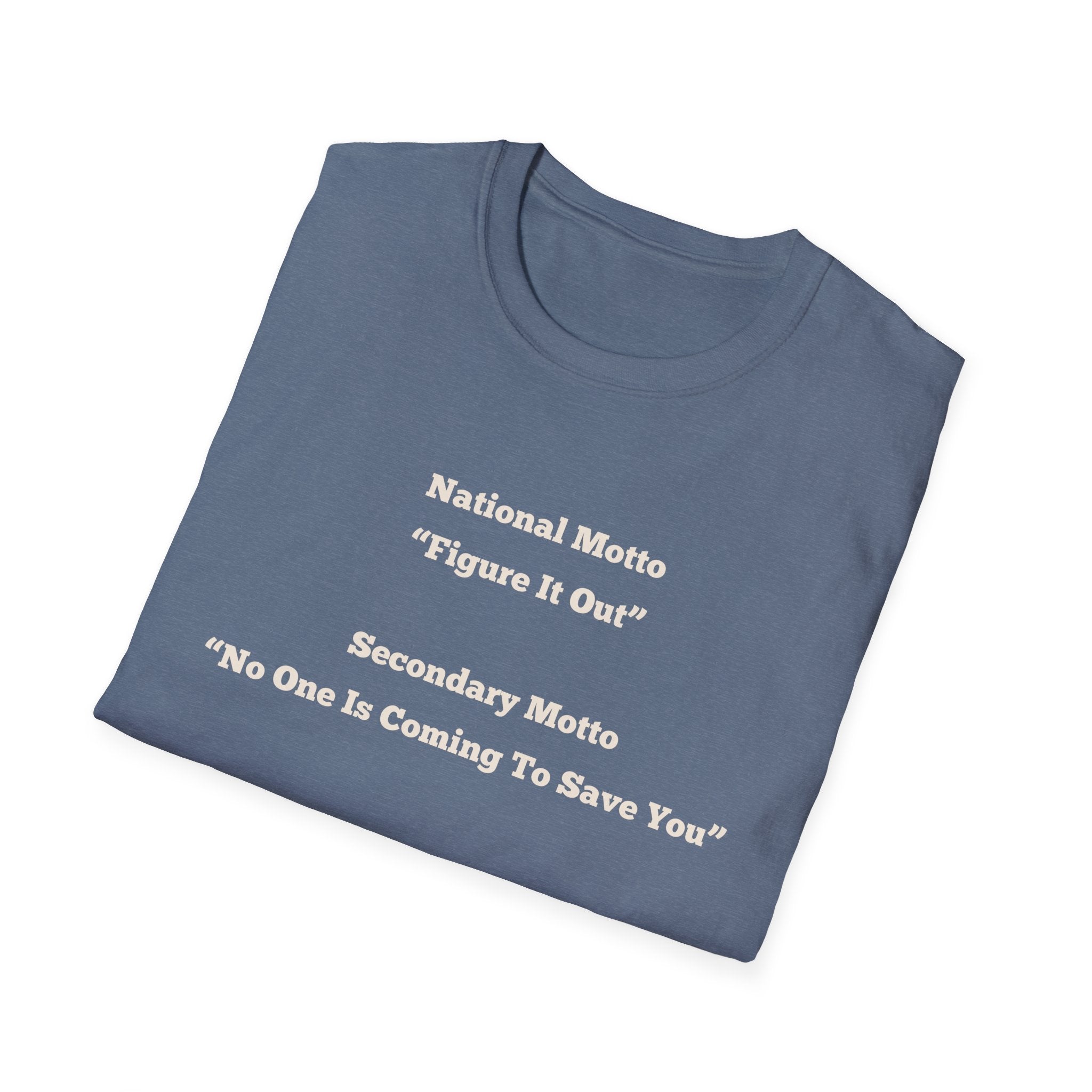 Men's Relaxed Tee - Motto Figure it Out