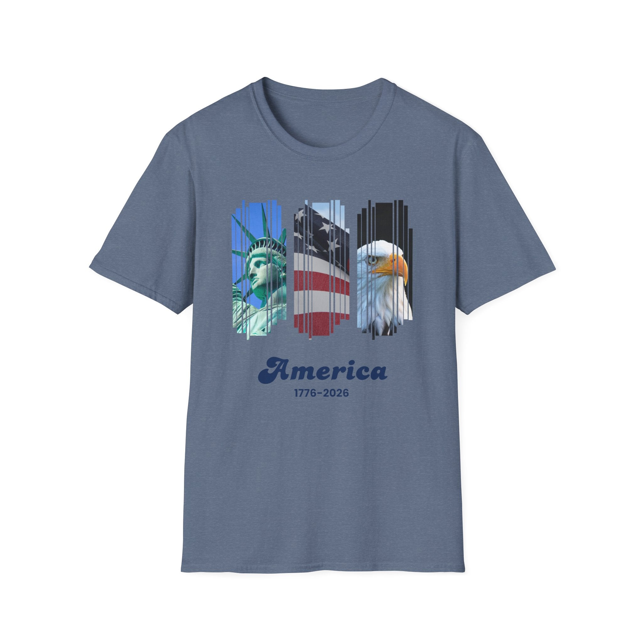 Relaxed Soft Tee - Men and Women - America