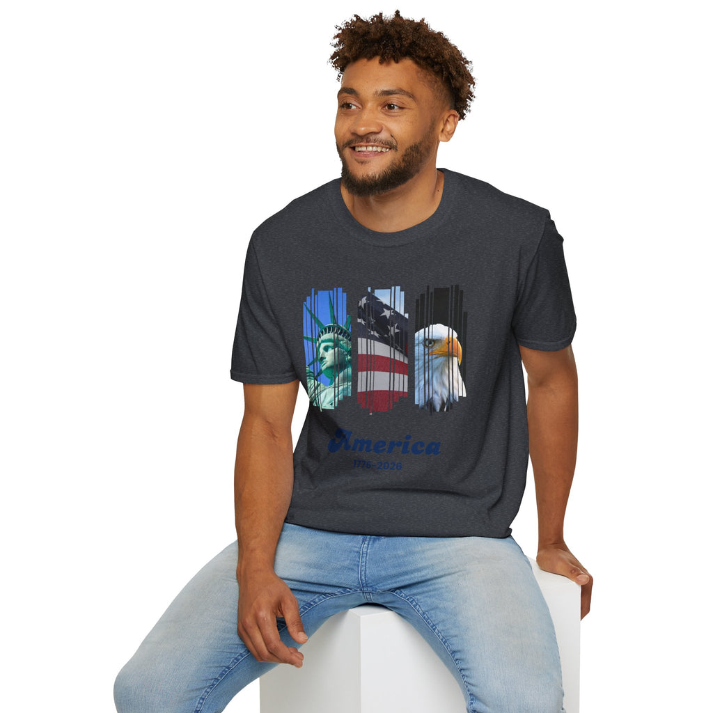 Relaxed Soft Tee - Men and Women - America
