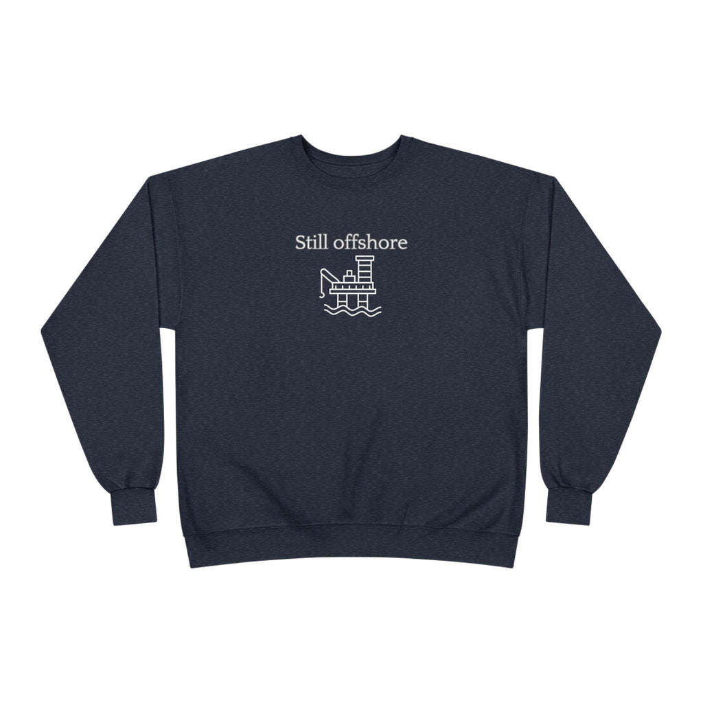 Relaxed Soft Ladies Sweatshirt - He's Offshore - oilfield