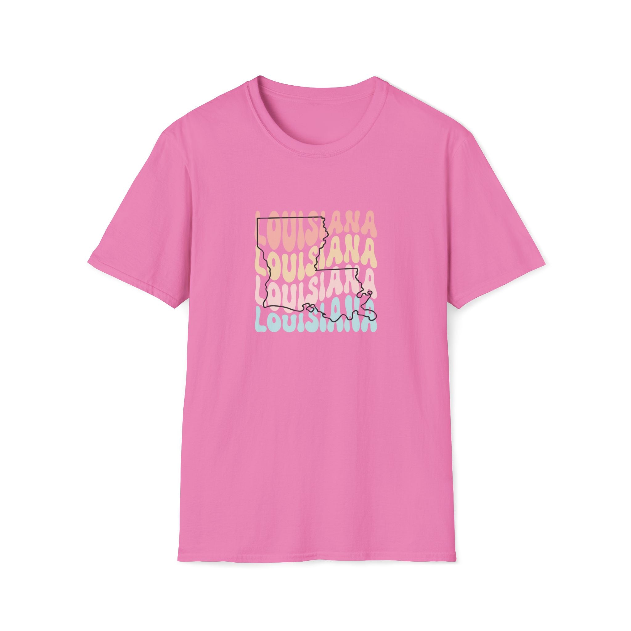 Womens Soft Relaxed Tee - Louisiana