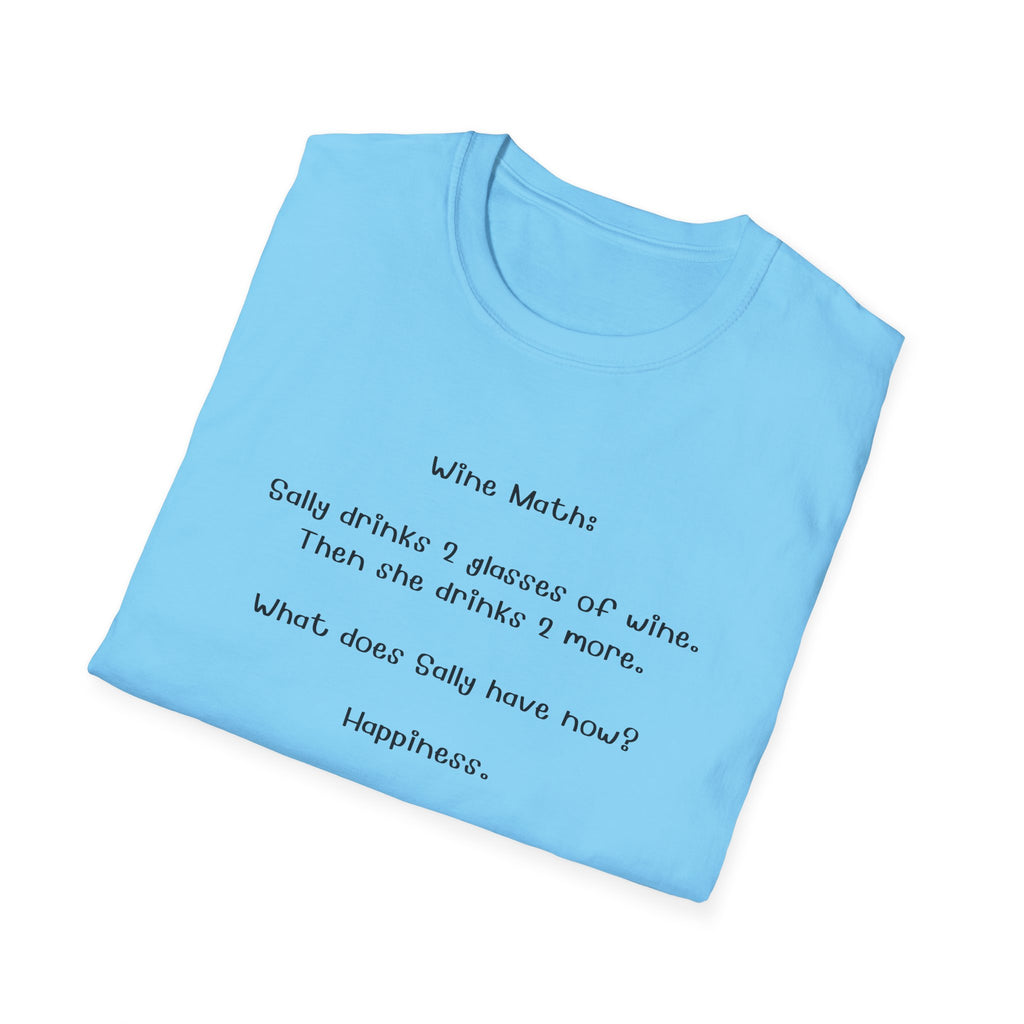 Woman Soft T Shirt - Regular Fit - Wine Math