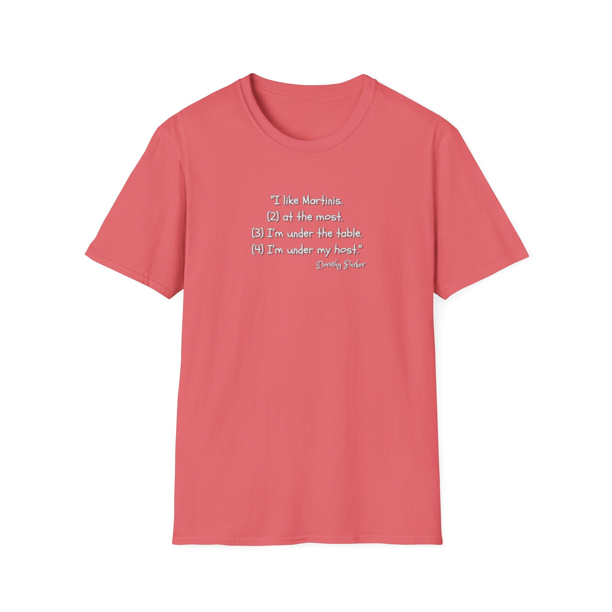 Women's Soft Relaxed Tee - Martinis