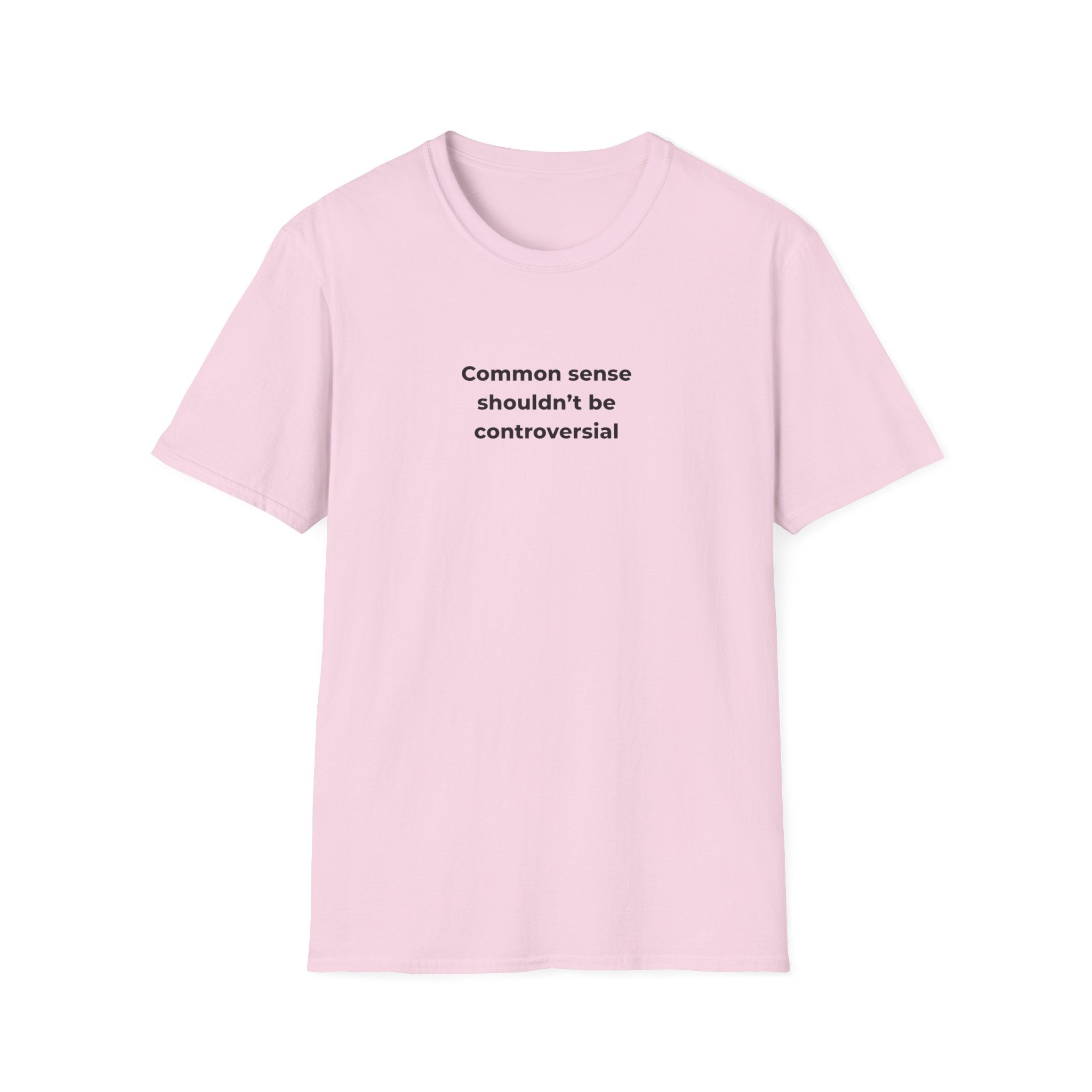 Soft Relaxed Men and Womens Tee - Common Sense