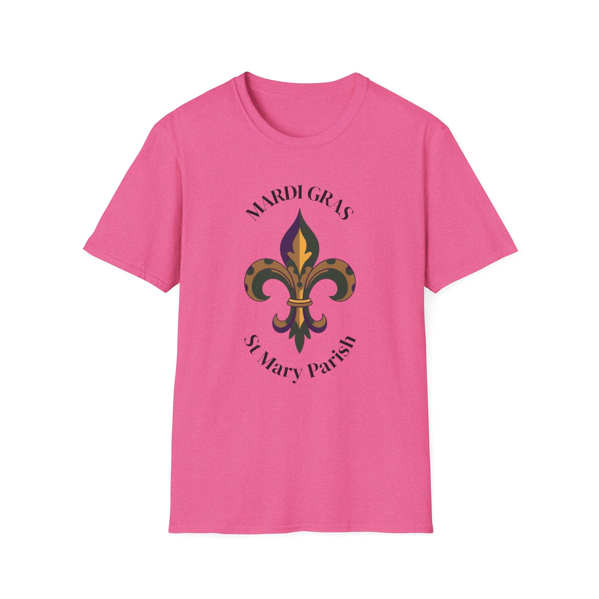 Relaxed Tee Men and Women- Mardi Gras St Mary Parish