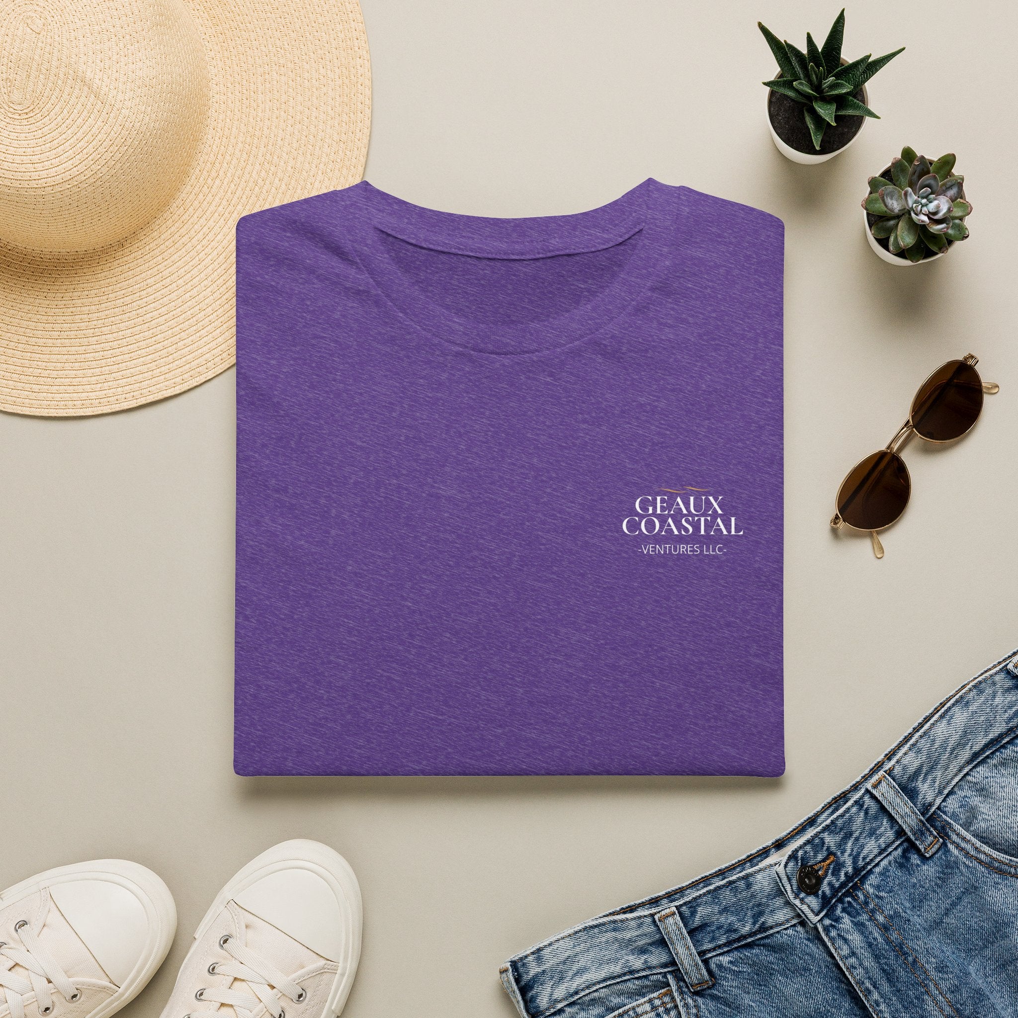 Men and Women - Soft Relaxed Tee- God why he's been leading you through deep waters
