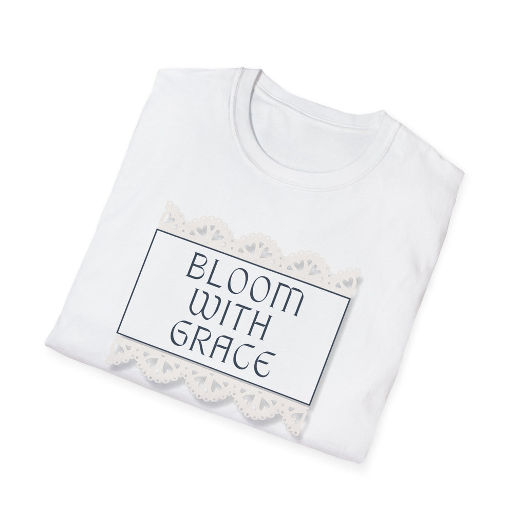 Women's Soft Relaxed Tee -  Bloom with Grace