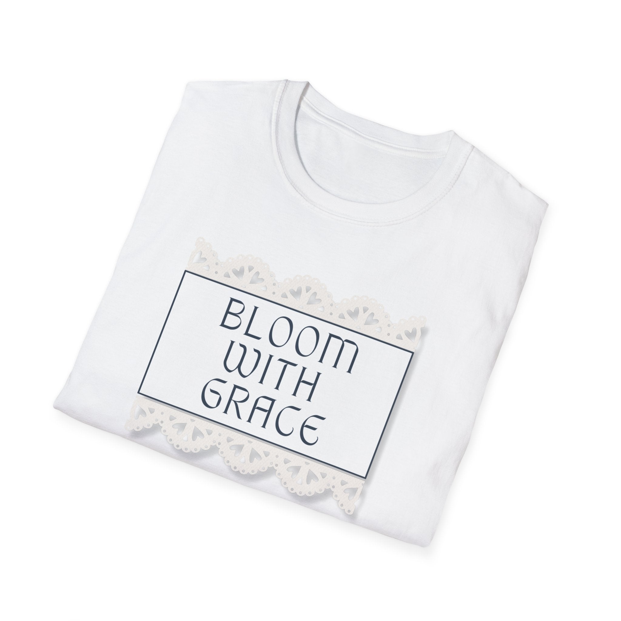 Women's Soft Relaxed Tee -  Bloom with Grace