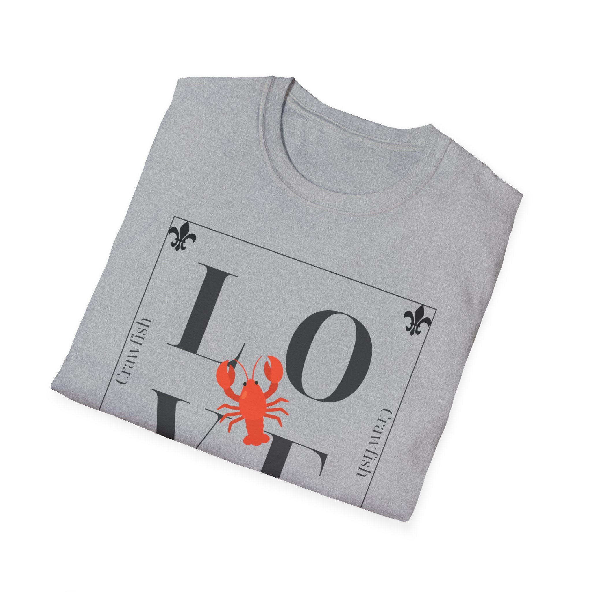 Unisex Soft Relaxed Tee - Crawfish Love (Men & Women)