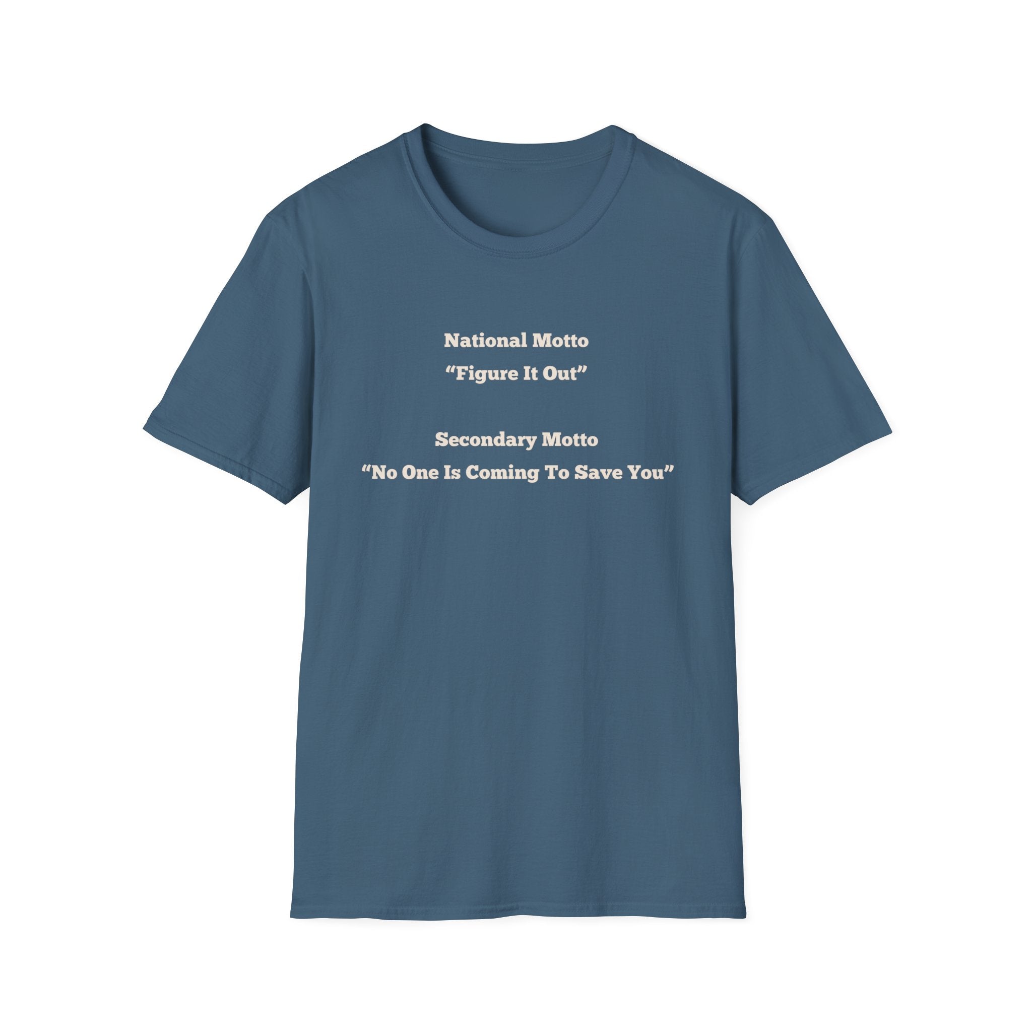Men's Relaxed Tee - Motto Figure it Out
