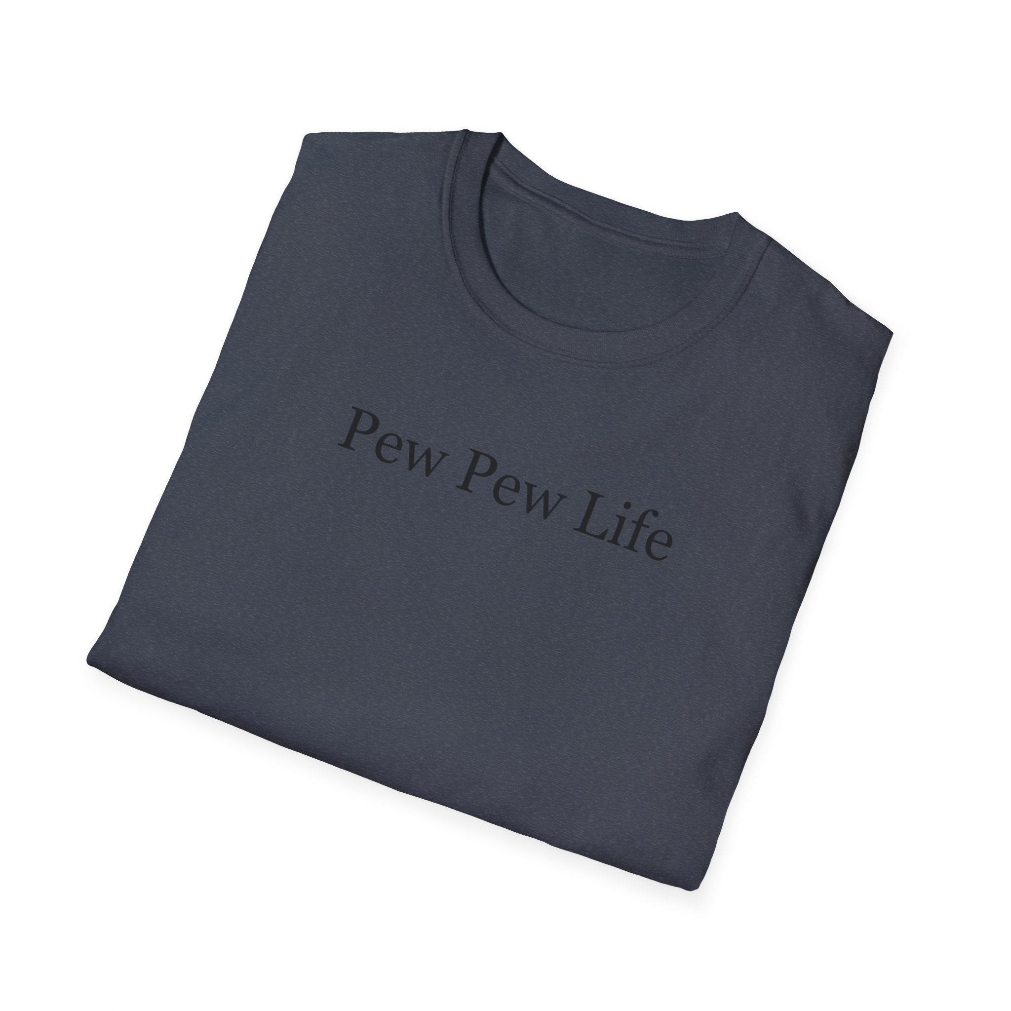 Relaxed Men's Tee - Pew Pew Life