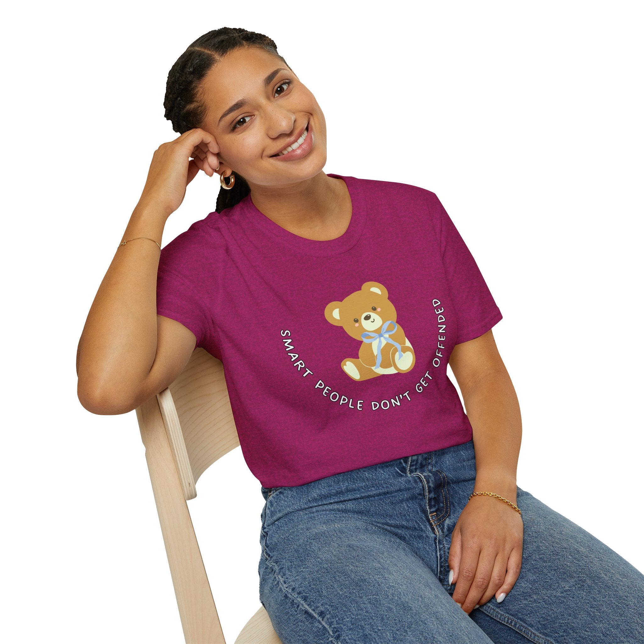Soft Relaxed Tee - (Men & Women) - Teddy Doesn't get offended
