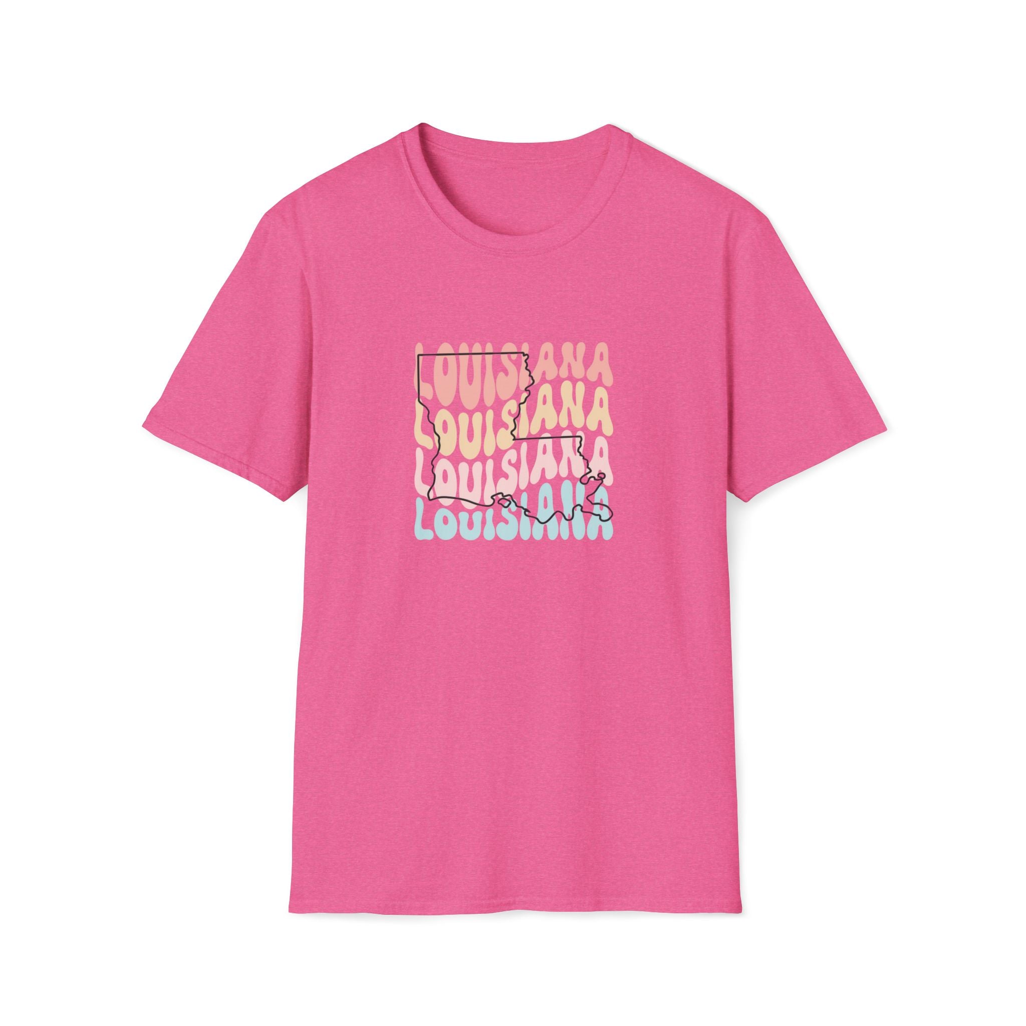 Womens Soft Relaxed Tee - Louisiana