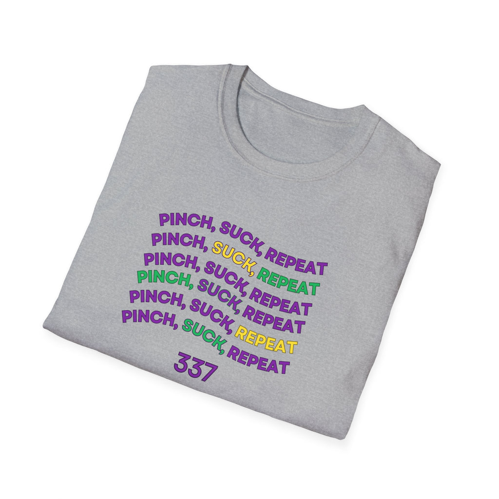 Soft Tee - (Men & Women) - "Mardi Gras"  '337'
