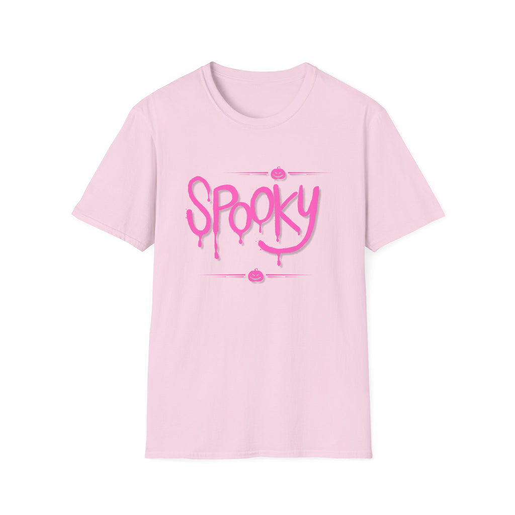 Womens Soft Tee Relaxed - Spooky Halloween Cute Tee