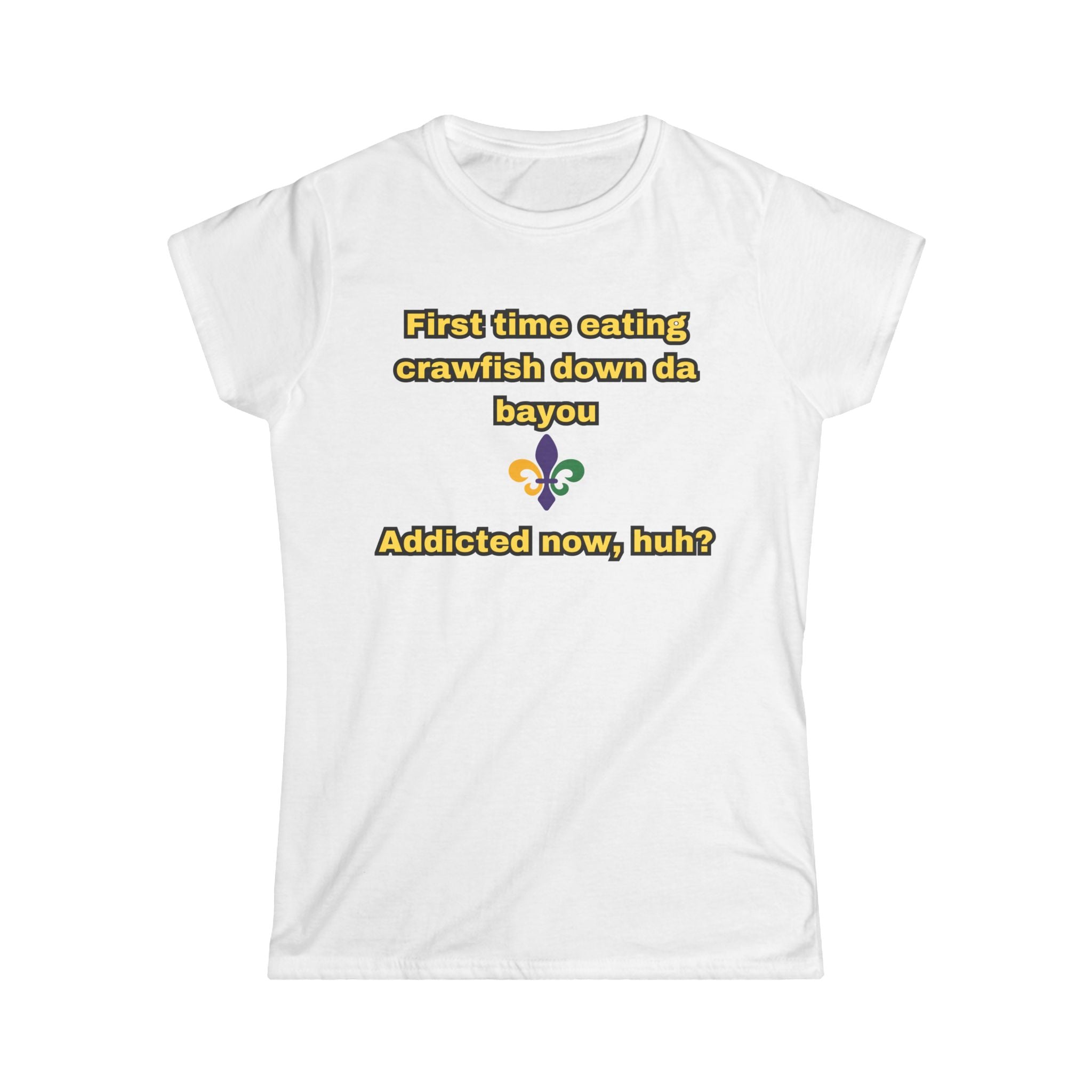 Ladies Soft Tee - Crawfish  fitted