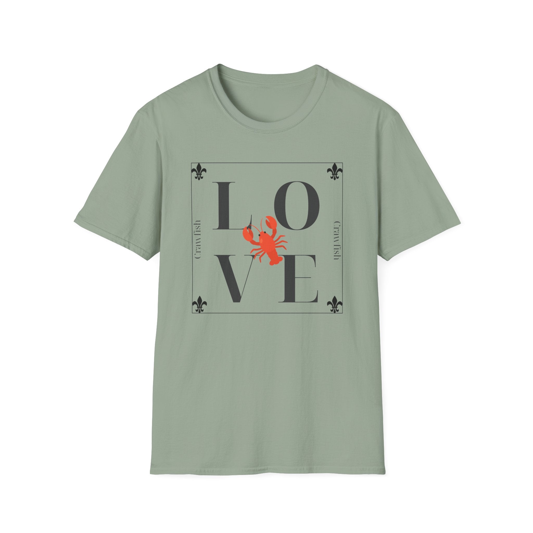 Unisex Soft Relaxed Tee - Crawfish Love (Men & Women)