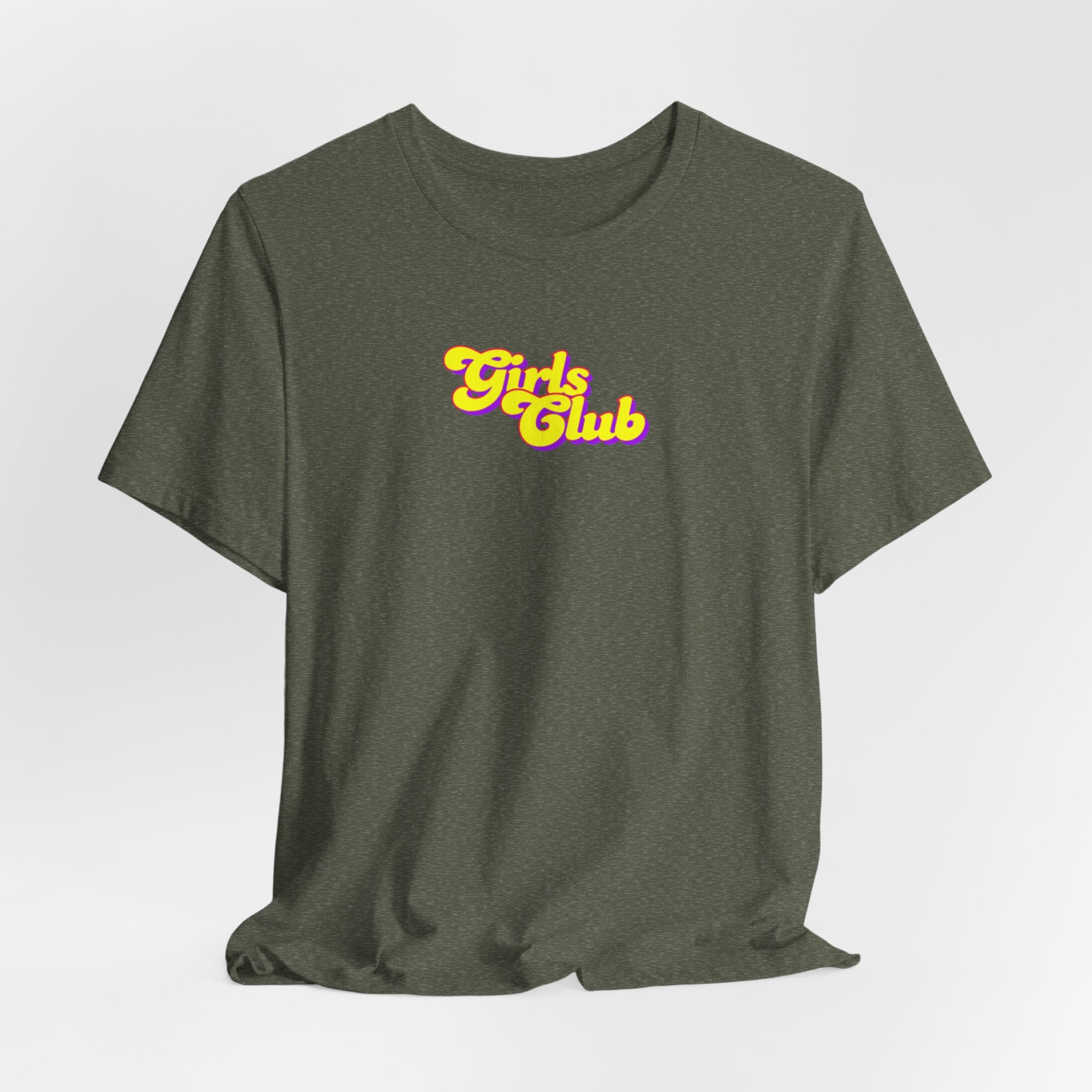 Fitted / Regular fit Womans Soft Tee - Girls Club