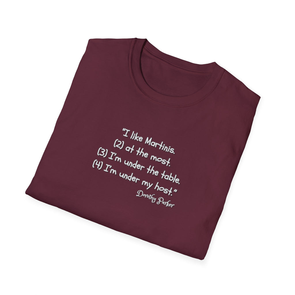 Women's Soft Relaxed Tee - Martinis