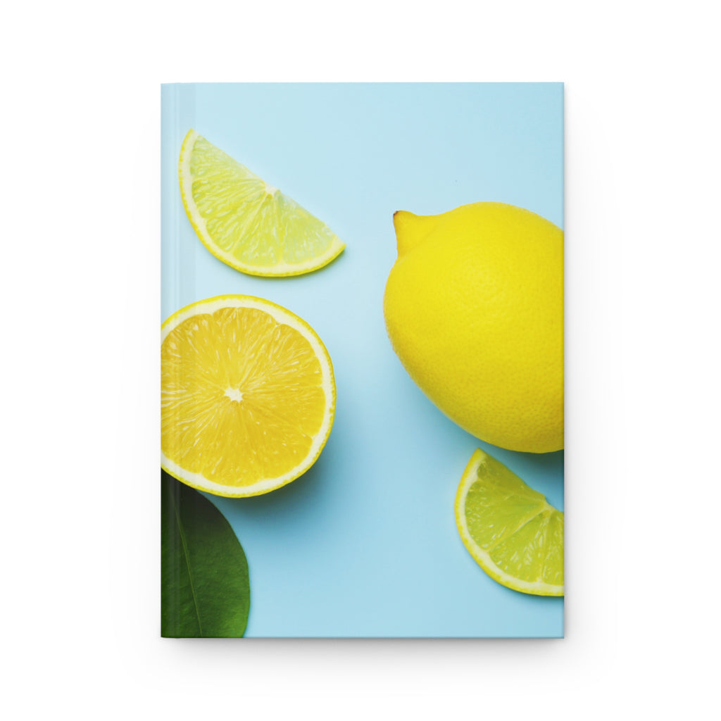 Hardcover Journal Matte Lemons