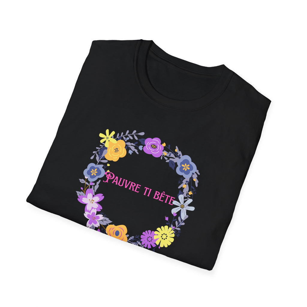 Ladies More Relaxed Soft T Shirt - Pauvre ti bête