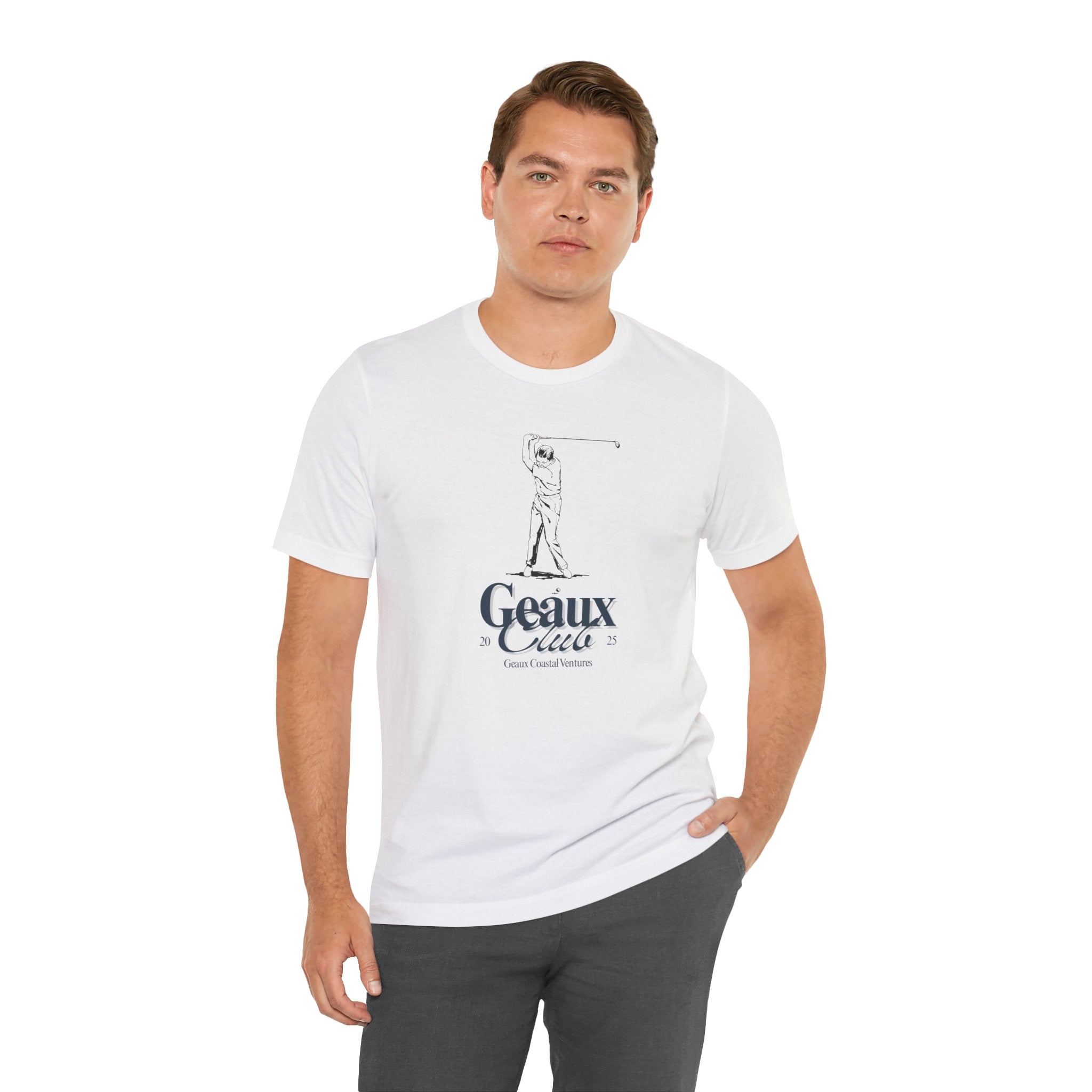 Men's Short Sleeve Tee - "Golf" "Geaux"