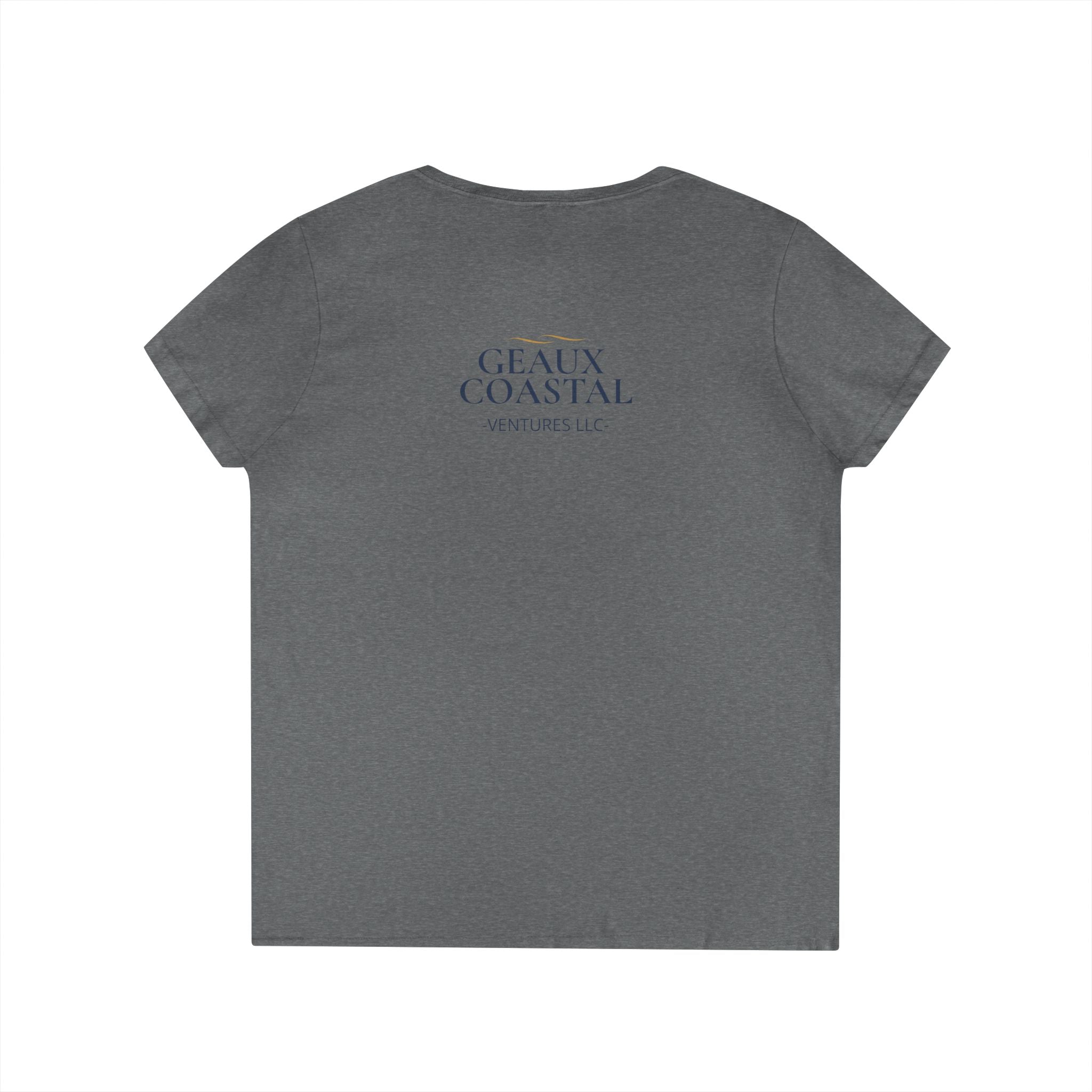 Ladies' V-Neck T-Shirt - Slim Fit - Go Cry About  IT
