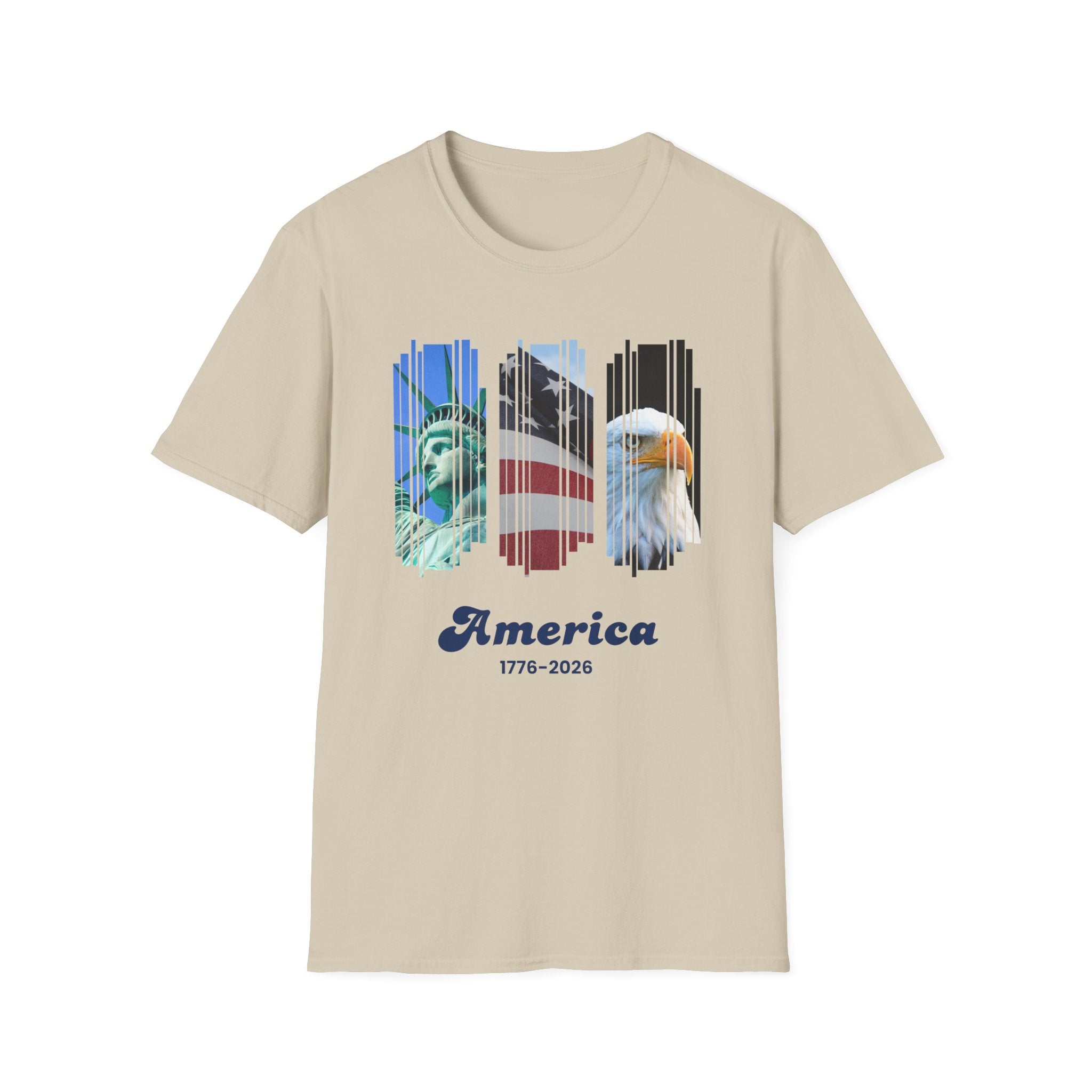 Relaxed Soft Tee - Men and Women - America