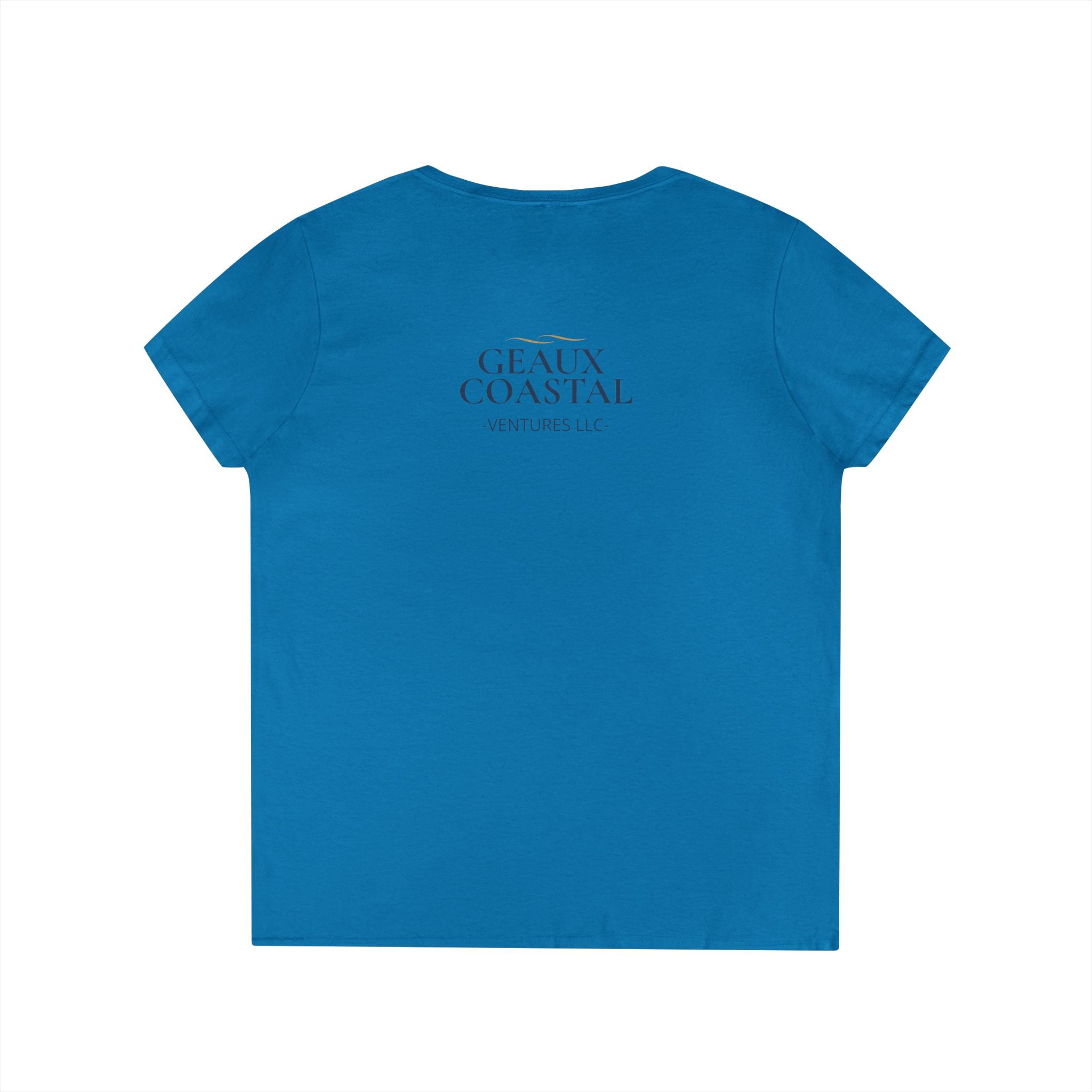 Ladies' V-Neck T-Shirt - Slim Fit - Go Cry About  IT